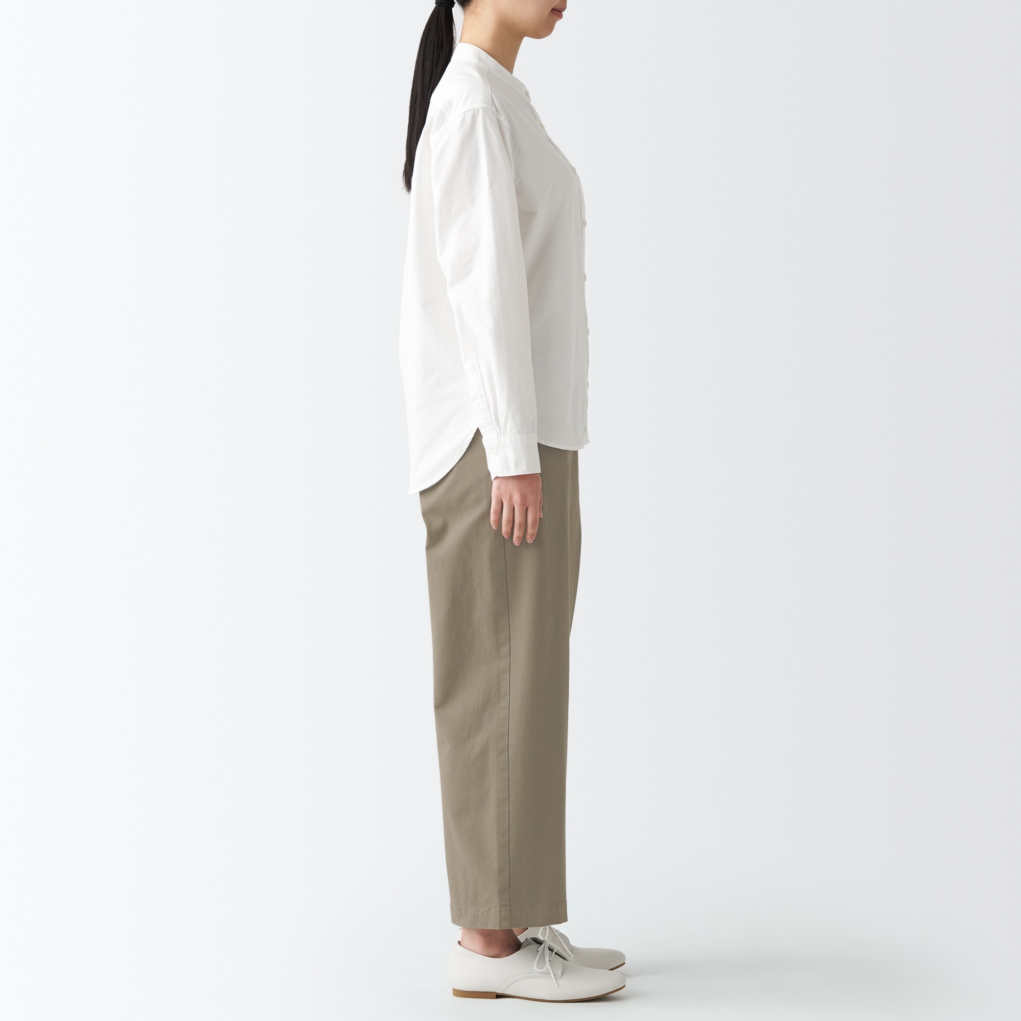 縦横ストレッチチノワイドパンツ（股下６６～７０ｃｍ）旧サイズ対応・数量限定