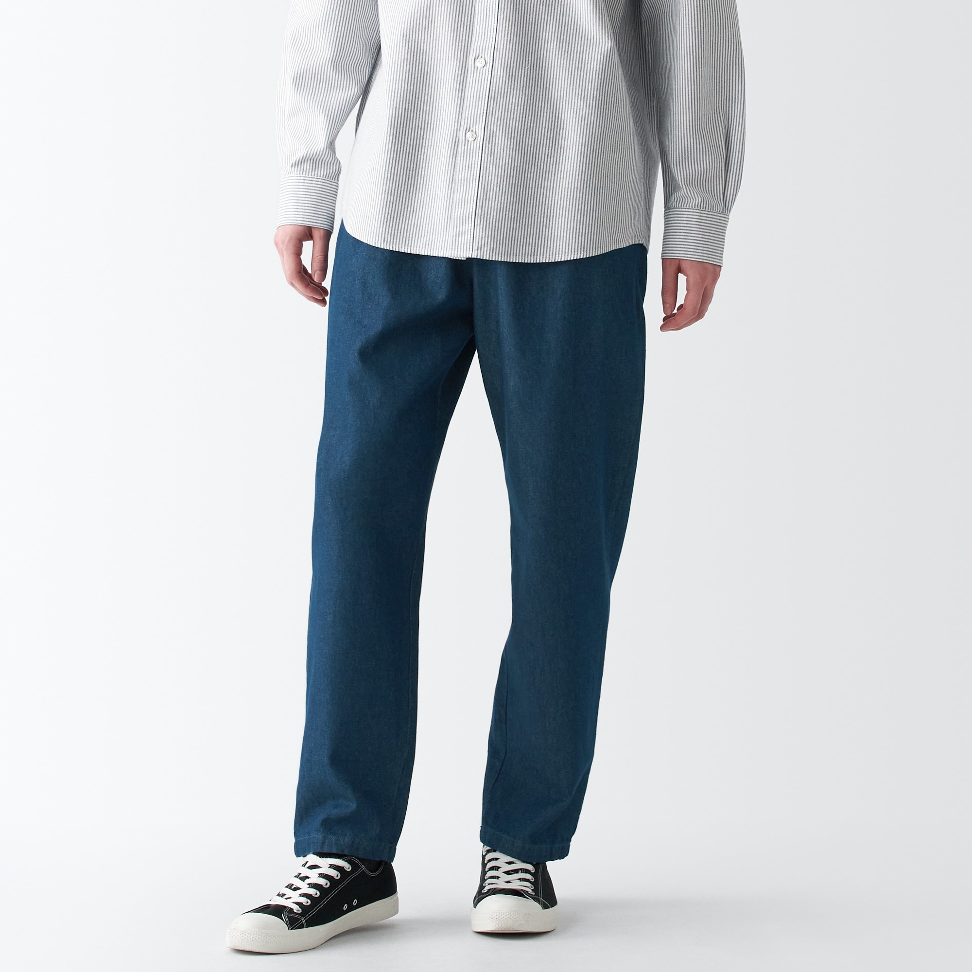 デニムイージーパンツ