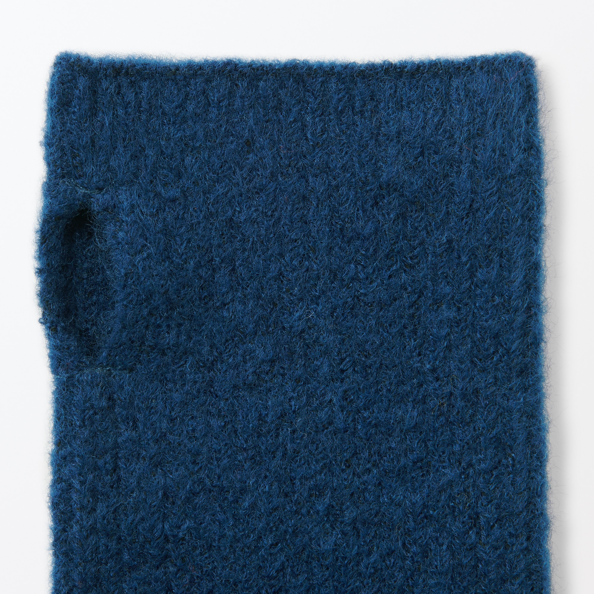 再生ポリエステル混　リブ編み　足にも使えるアームウォーマー