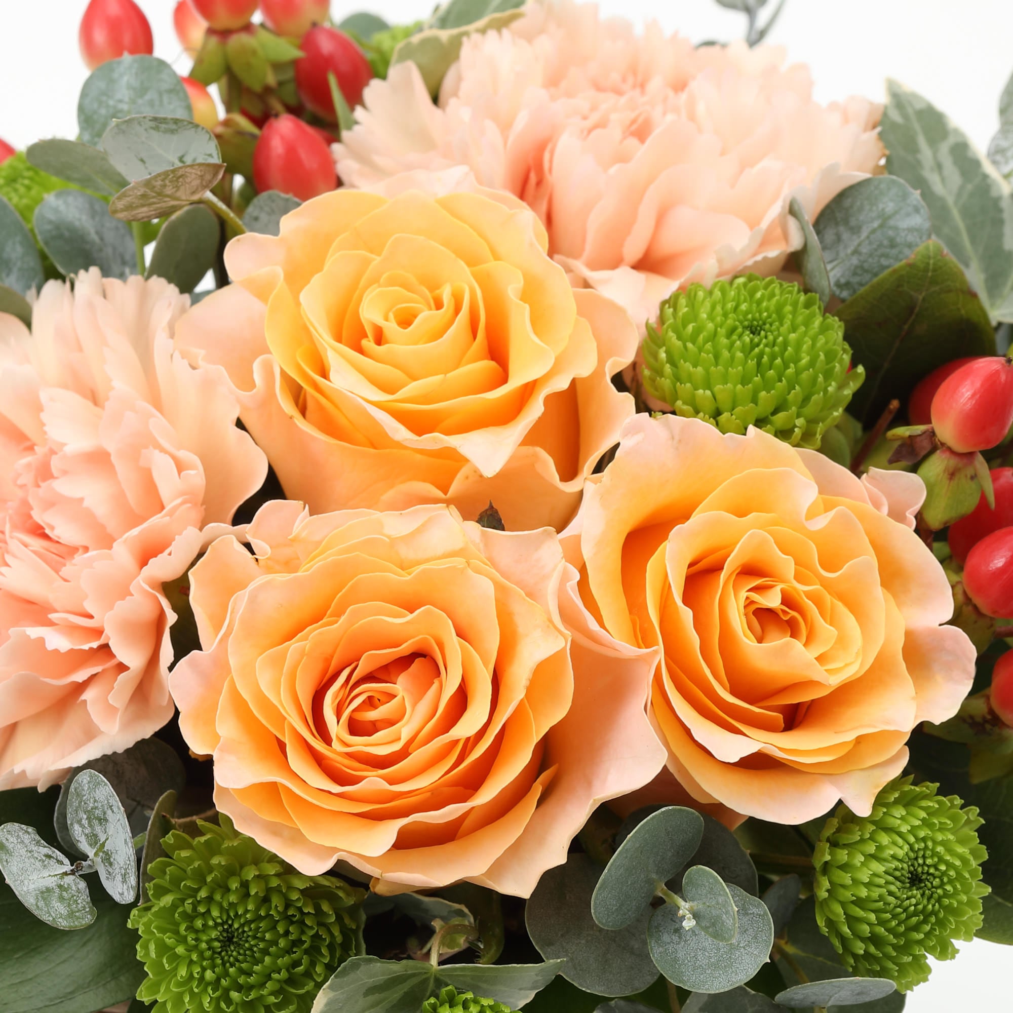 バラのアレンジ・Ｍ　オレンジ