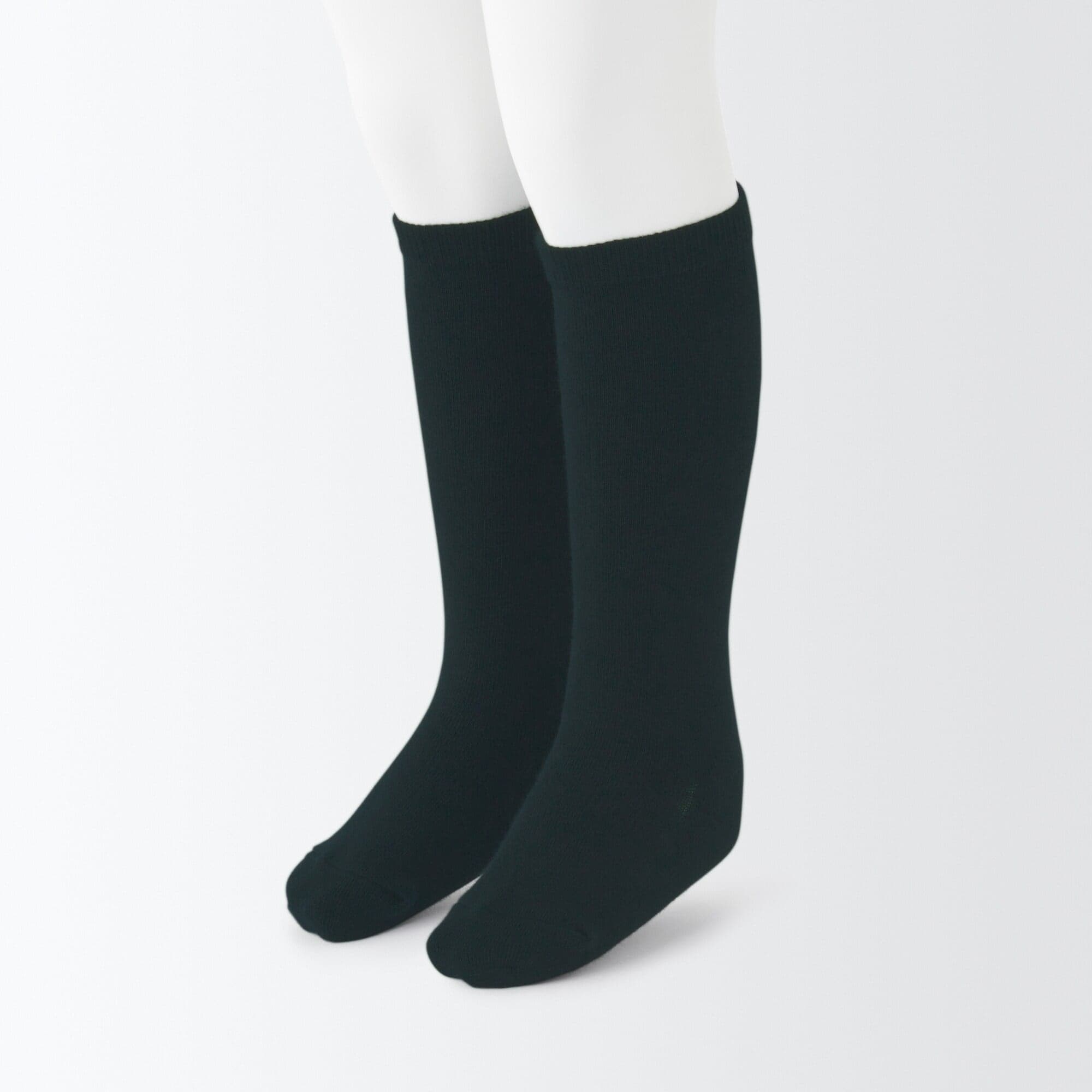 キッズ　足なり直角　ハイソックス