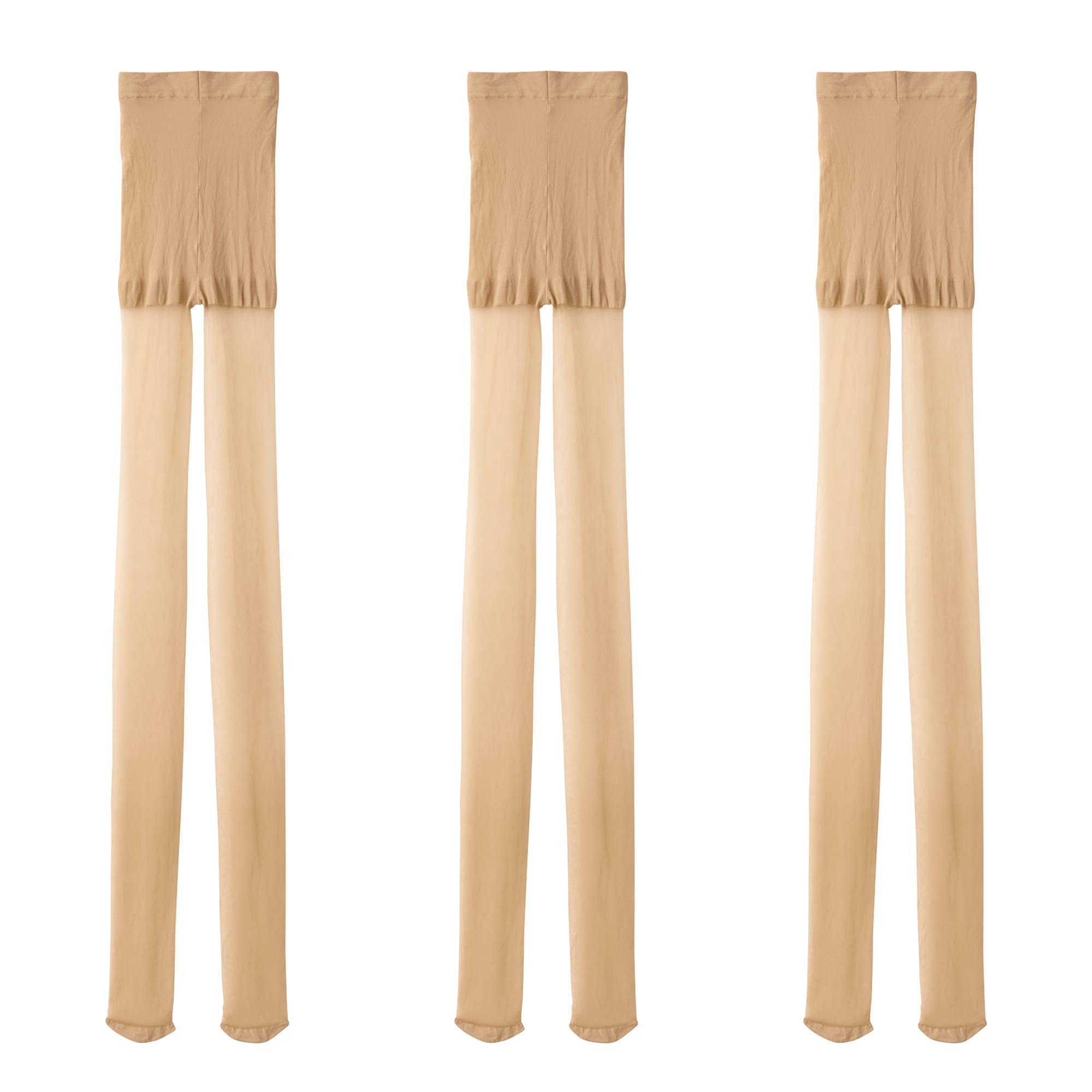 婦人　ソフトタイプ・１７デニール　ストッキング（３足組）