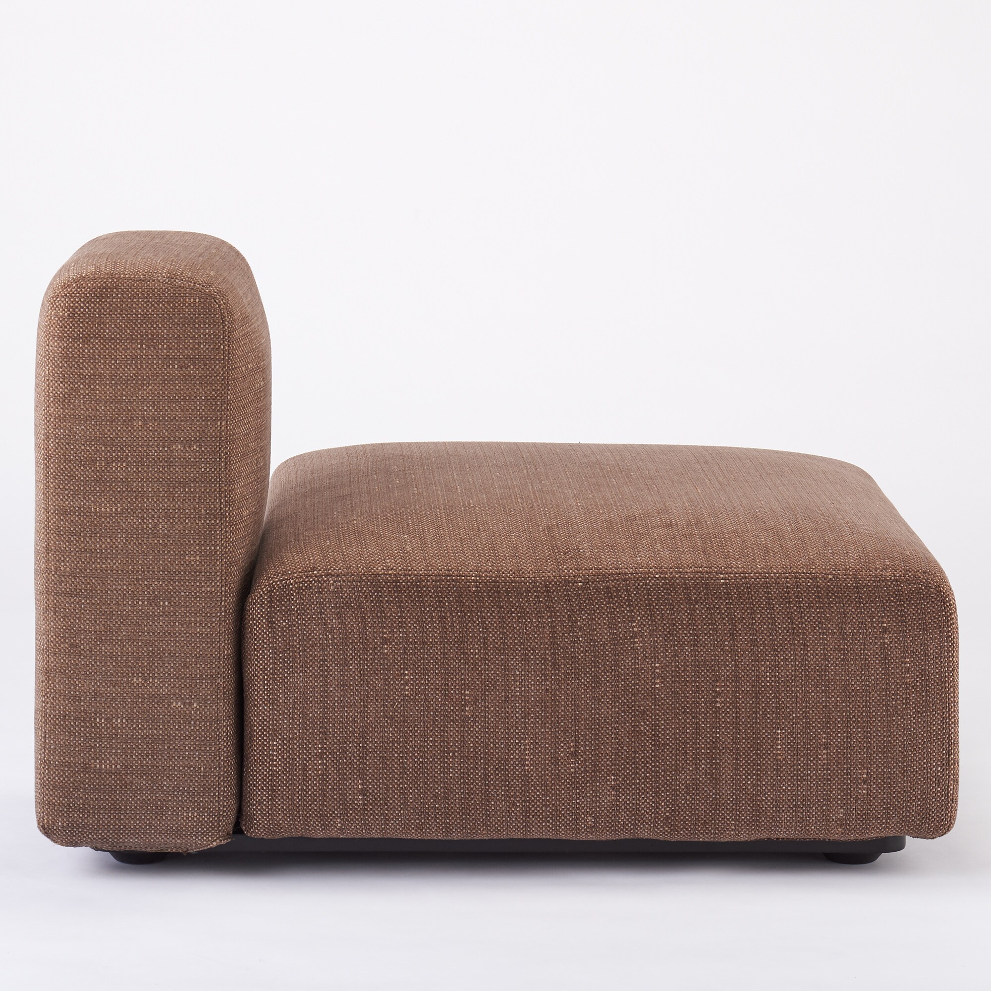 【カバー】綿ポリエステル変り織ユニットソファ・ハーフバックレスト・大用カバー／ＢＥ