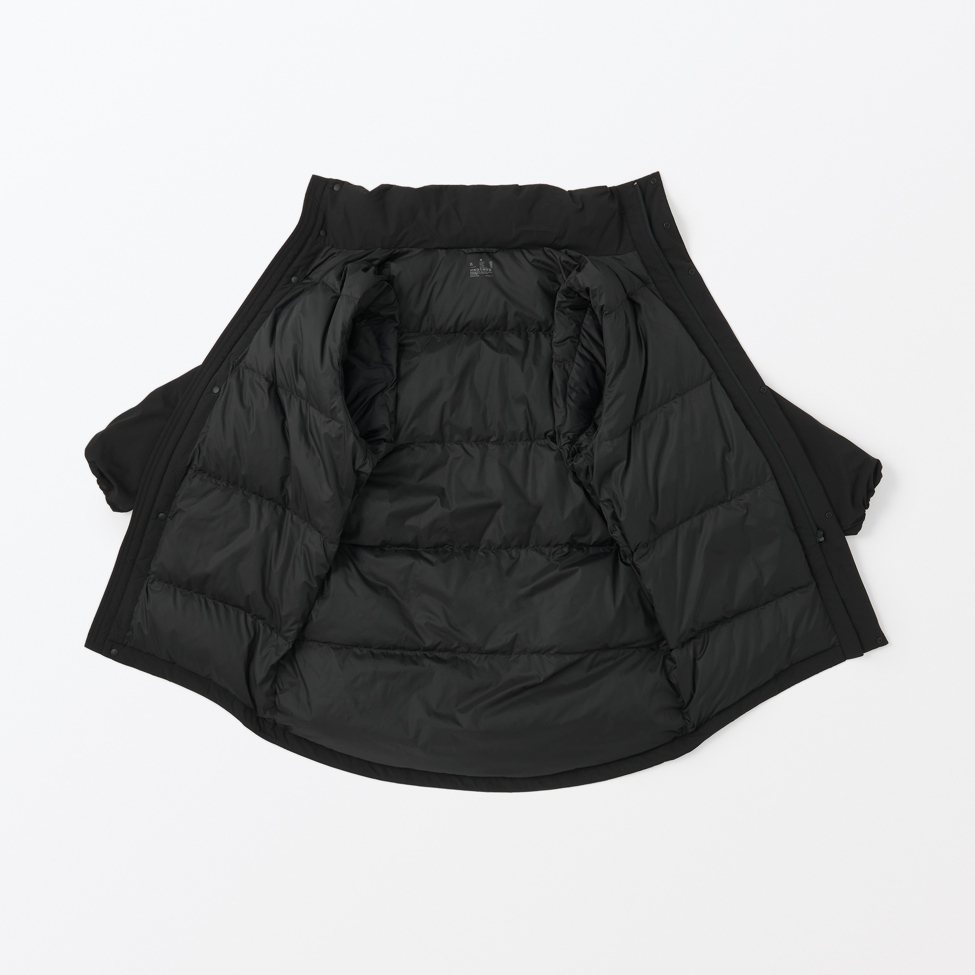 撥水スタンドカラーダウンコート