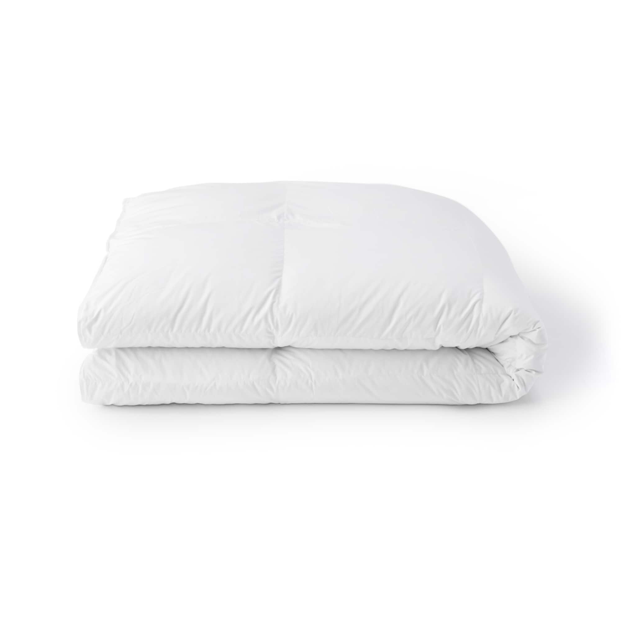 【あたたかさ４】防ダニ　羽毛掛ふとん・中厚手　Ｓ～Ｑ