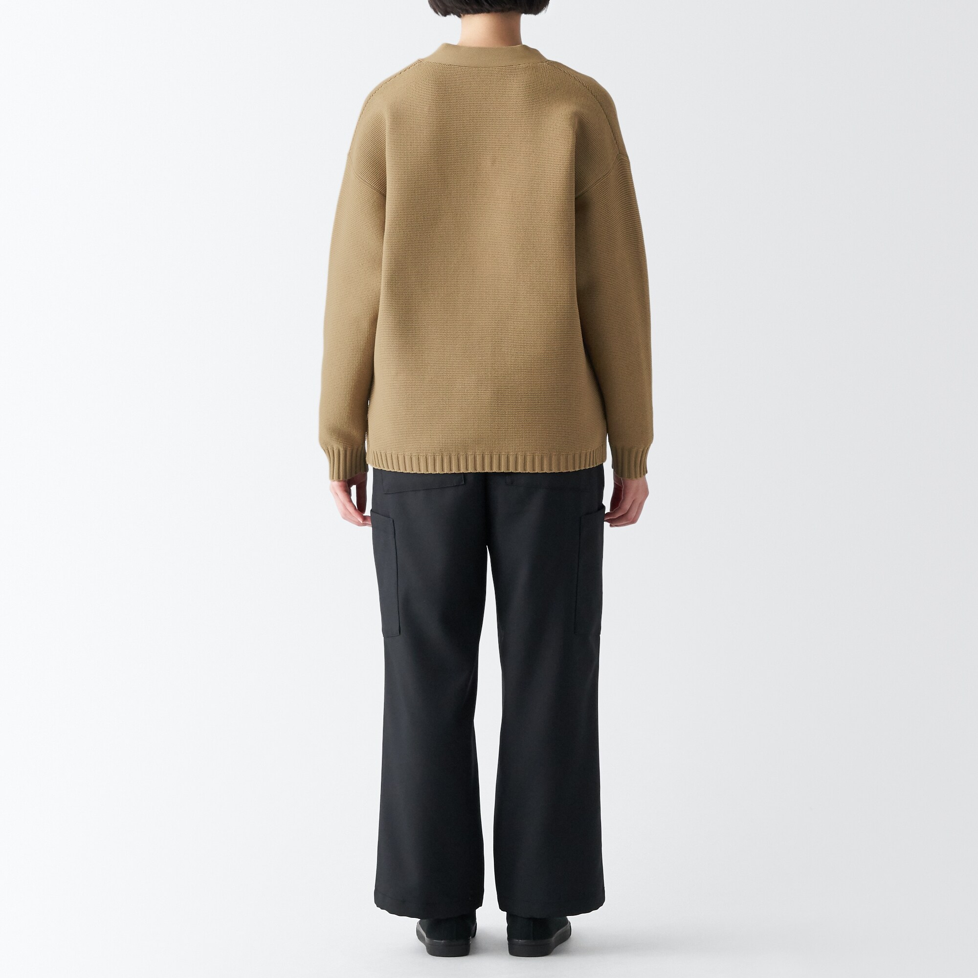 あたたかくて洗えるＶネックカーディガン