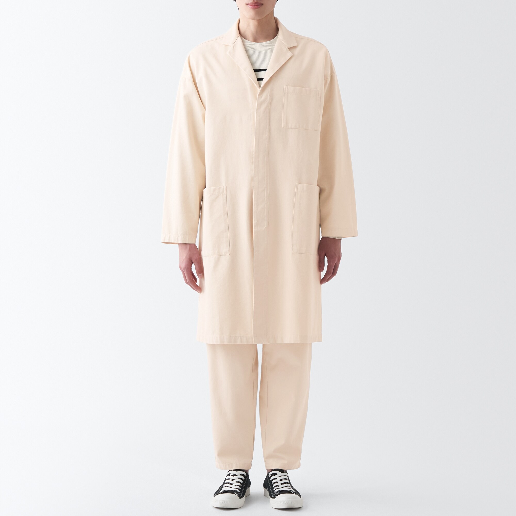 木の実から作ったカポック混コート