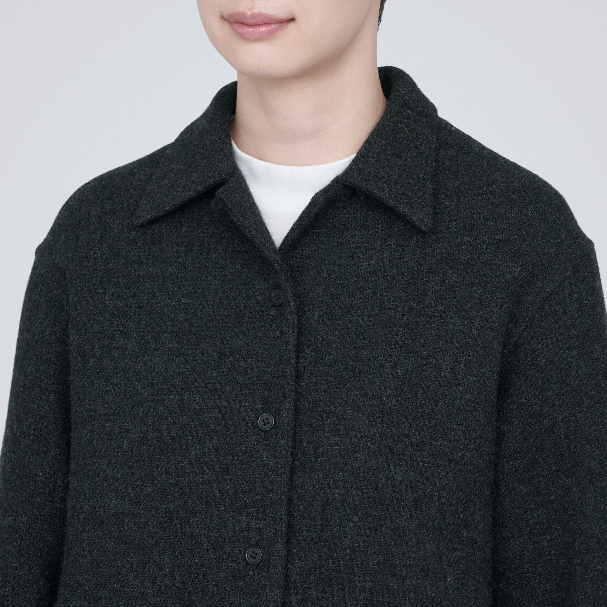 再生ウール混二重織りジャケット（婦人）