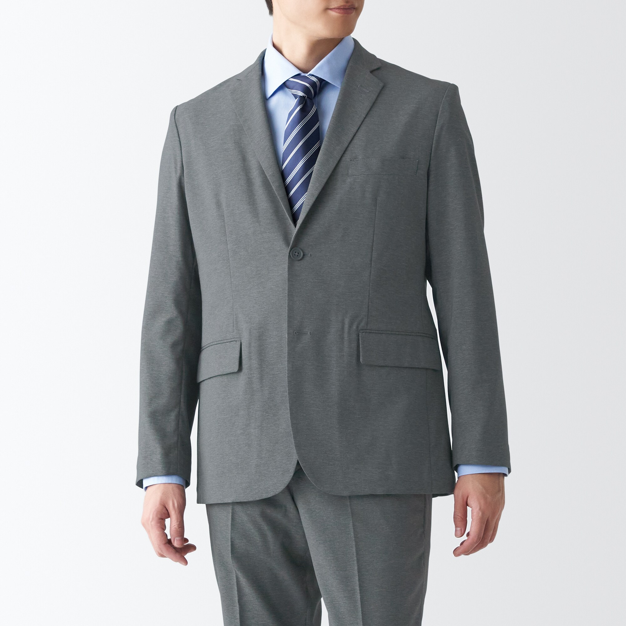 【セットアップ可能】イージーケアストレッチジャケット