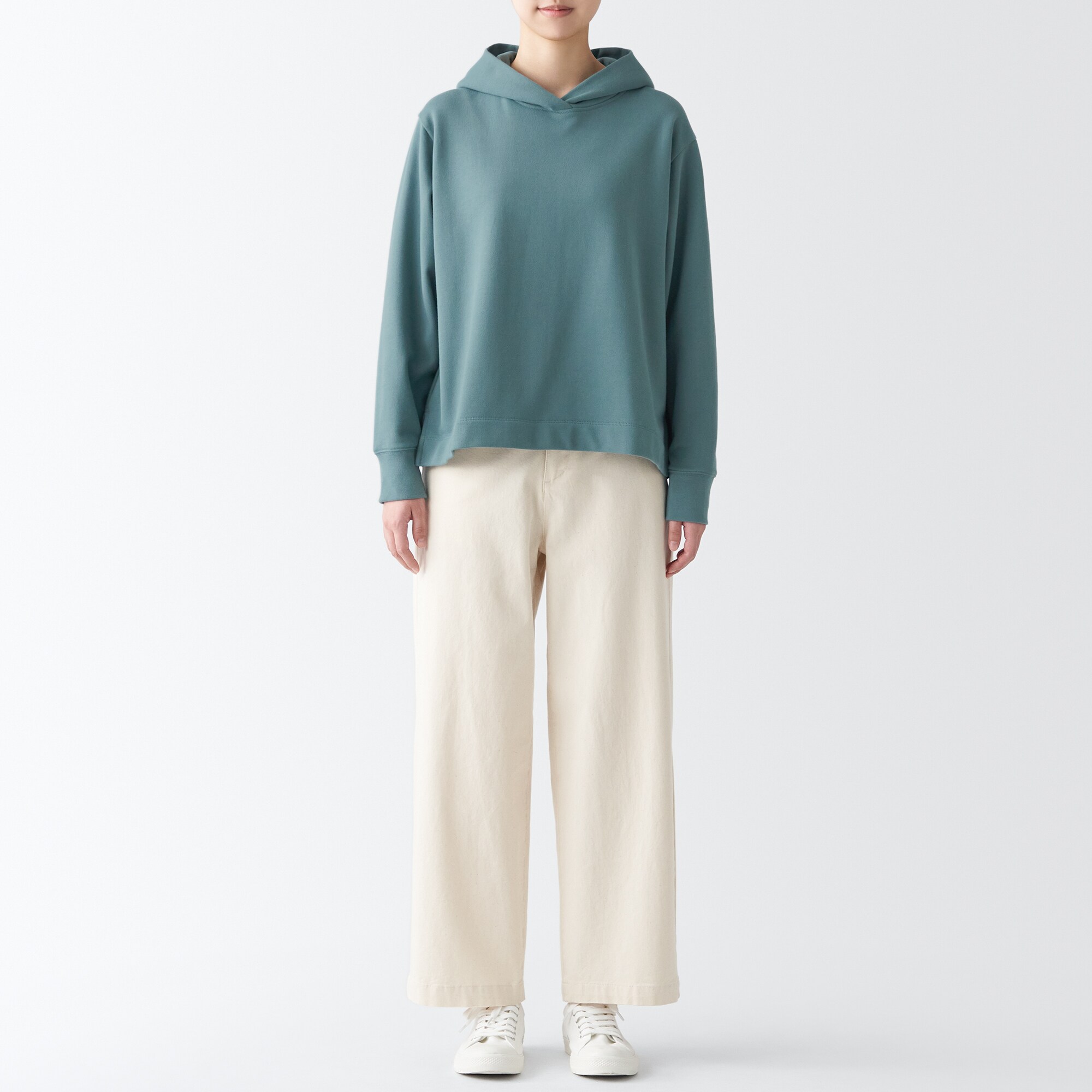 スウェットプルパーカー