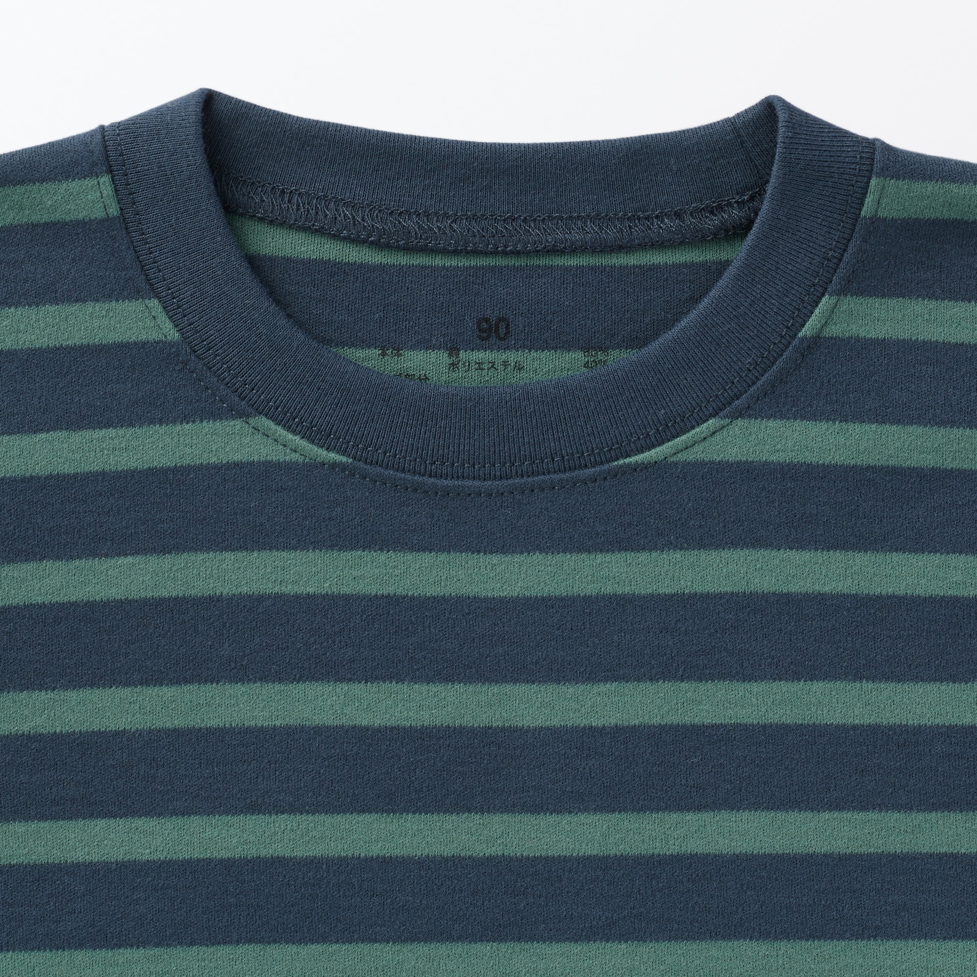 あたまするっと起毛スムースクルーネック長袖Ｔシャツ（ベビー）