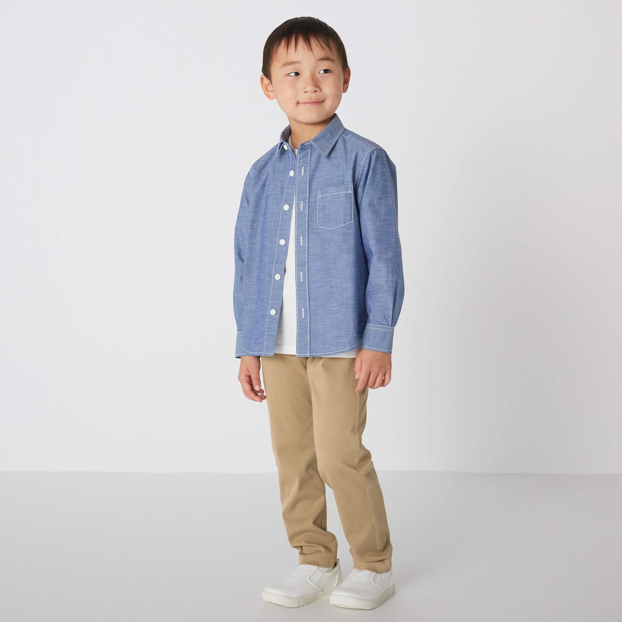 ジャージーツイルテーパードパンツ（キッズ）