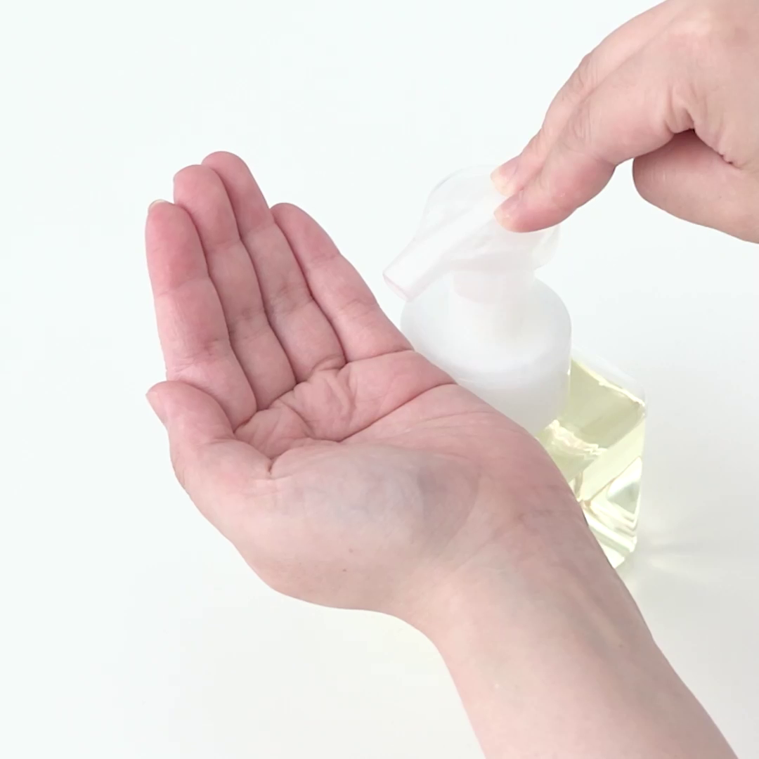 ＰＥＴ詰替ボトル　泡タイプ　クリア　２５０ｍＬ