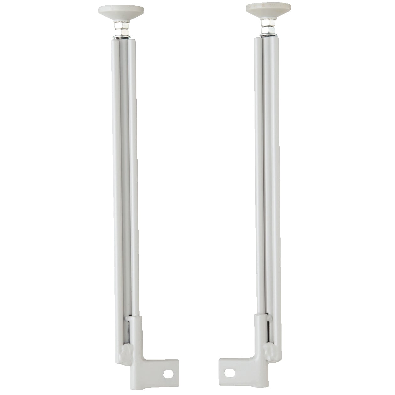 スチールユニットシェルフ用つっぱりパーツ・グレー