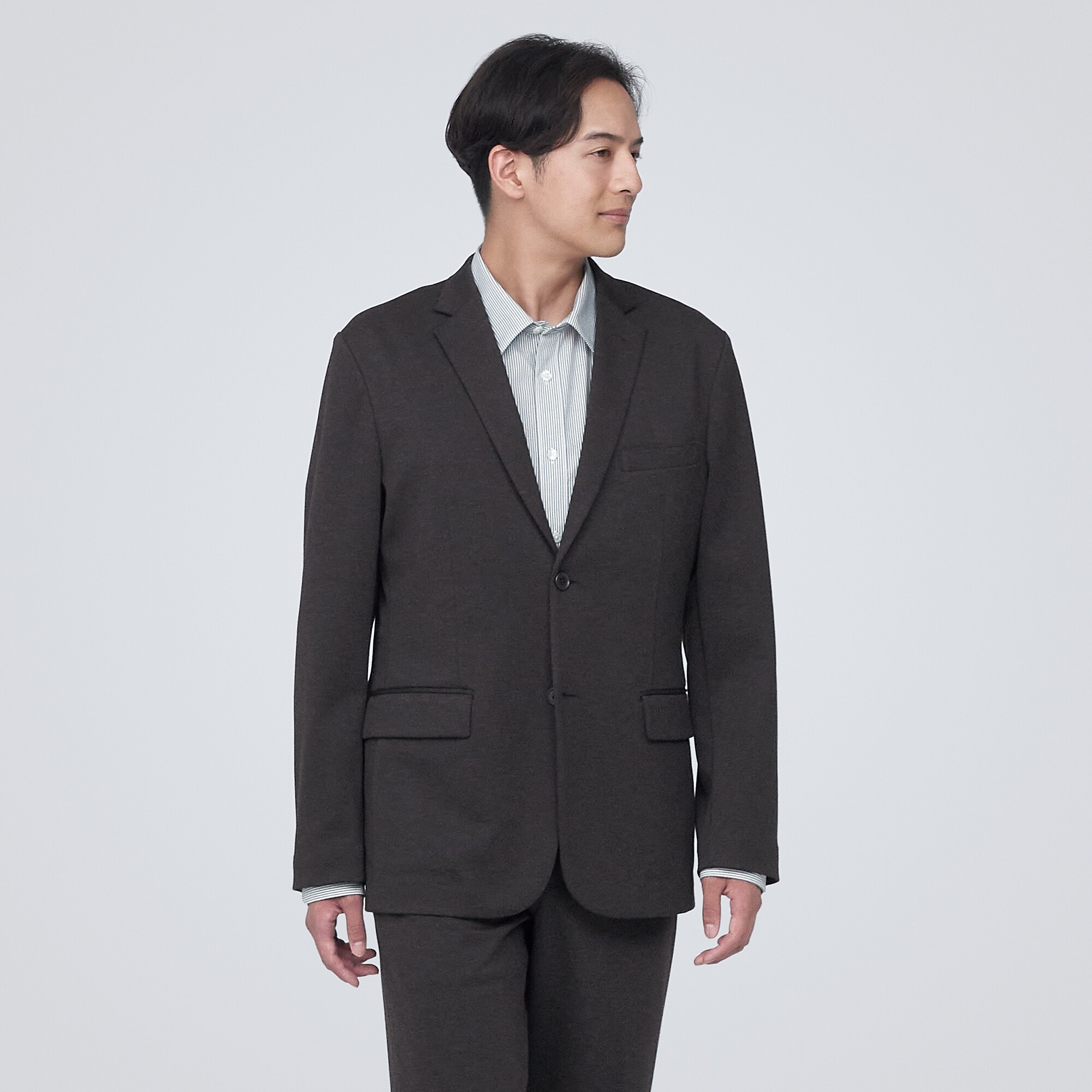 【セットアップ可能】ストレッチジャージージャケット