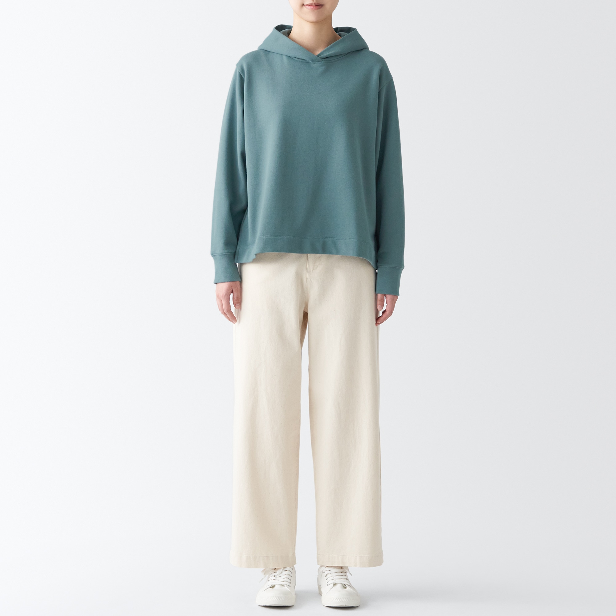 スウェットプルパーカー