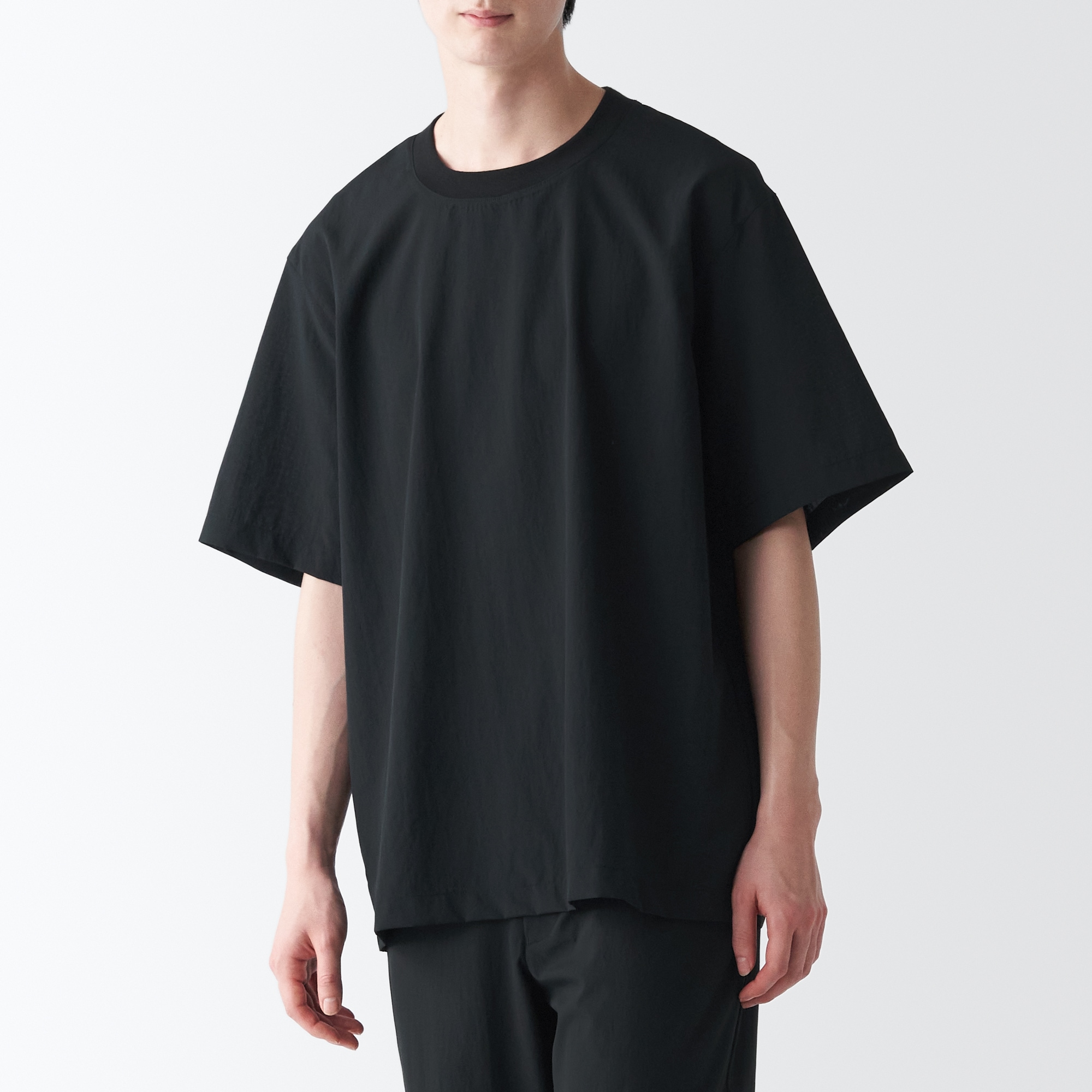 風を通すストレッチ半袖Ｔシャツ