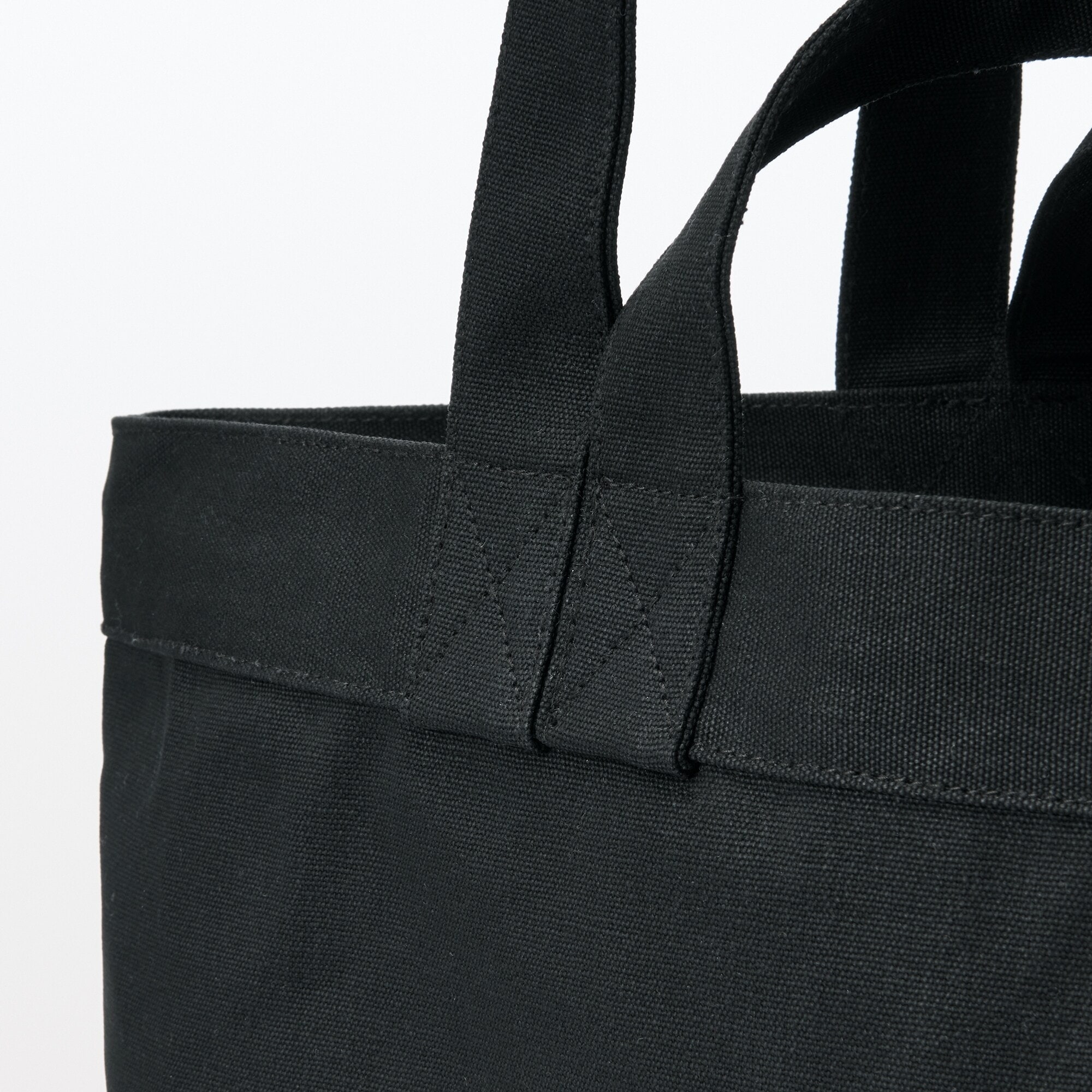 帆布　持ち手が二つあるトートバッグ