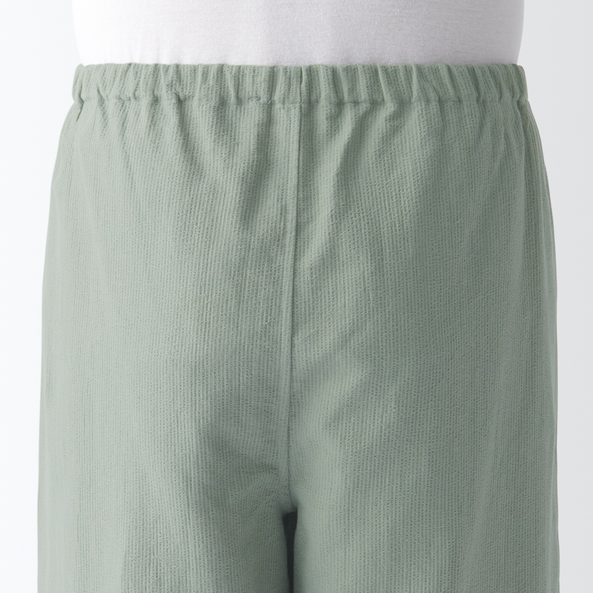 紳士　木の実から作ったカポック混　スキッパーパジャマ