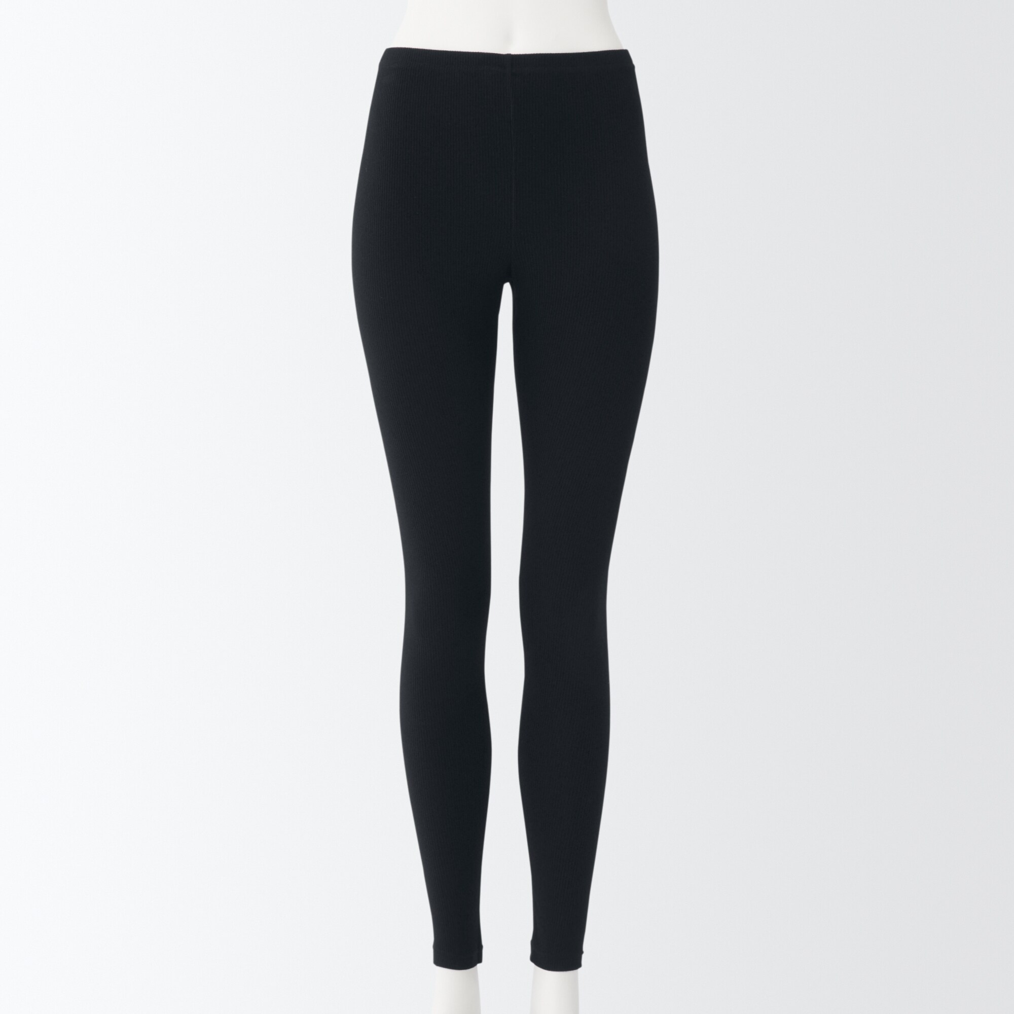 婦人　ストレッチリブ編み　レギンス（十分丈）