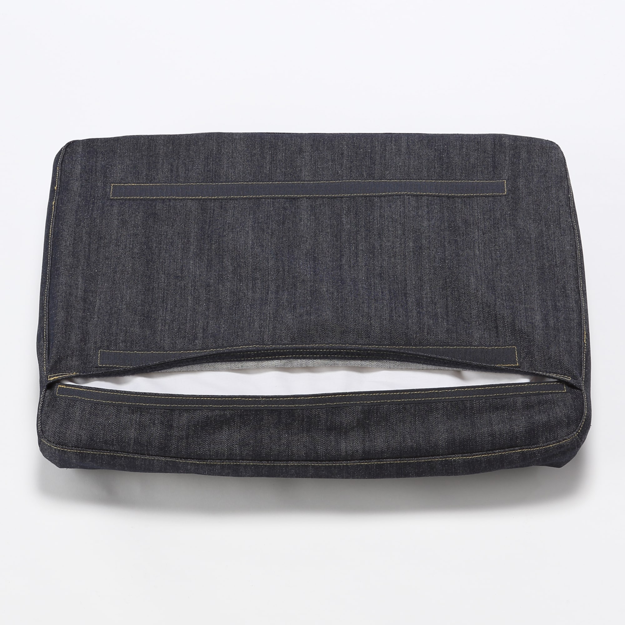 【カバー】綿デニムリビングでもダイニングでもつかえるベンチ・２用カバー