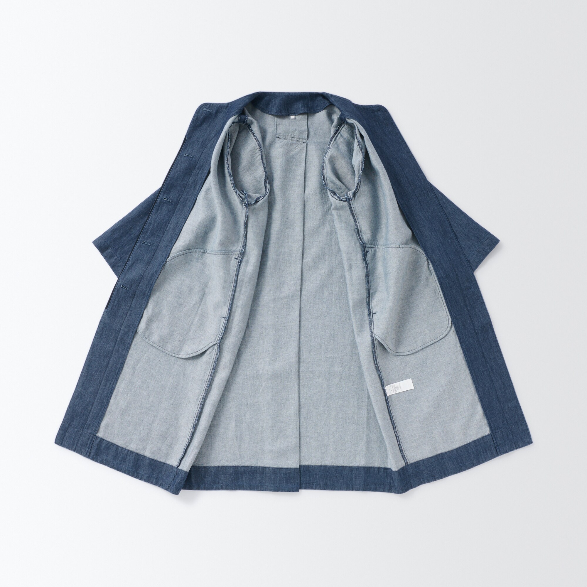 ラミーコットンデニムコート（婦人）