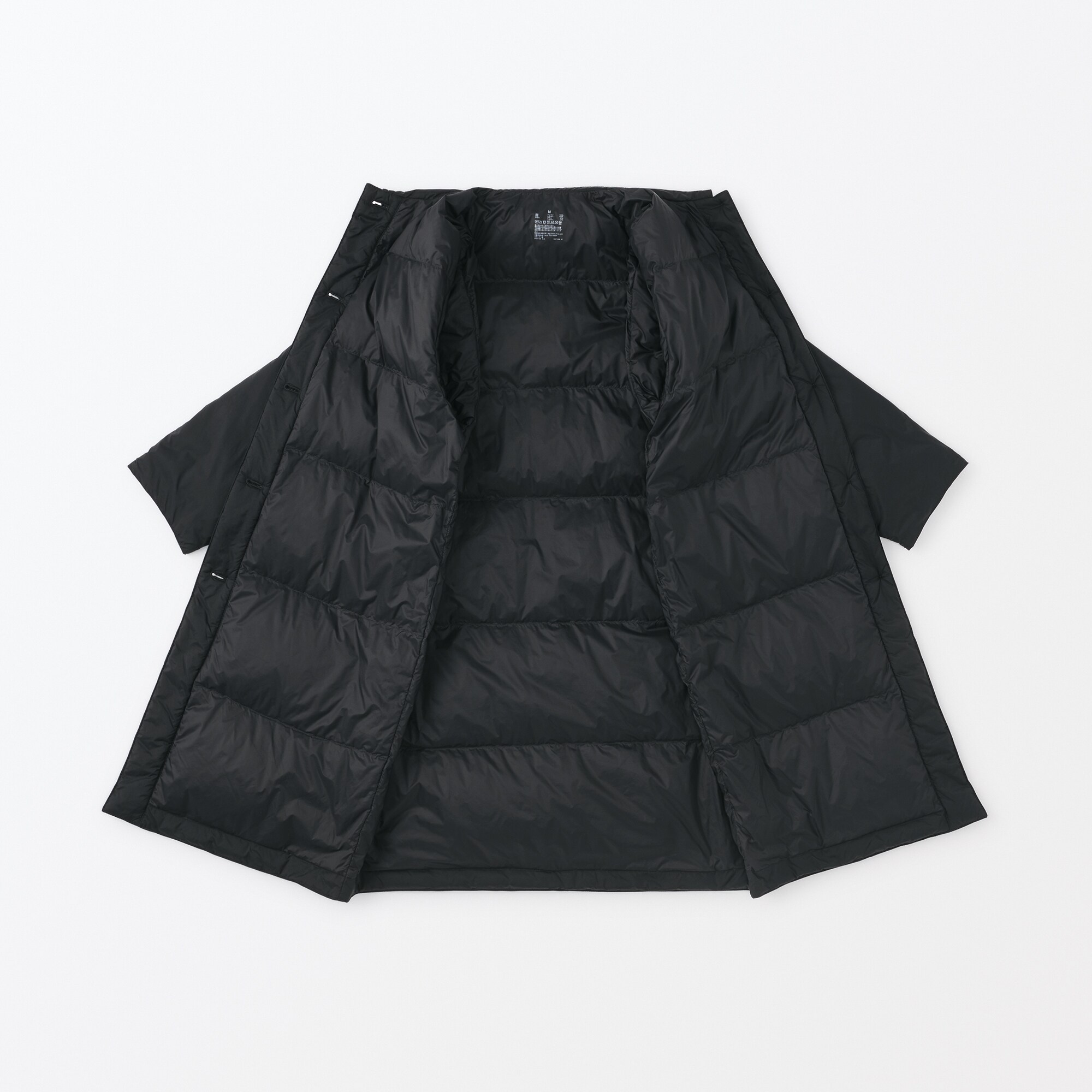 軽量ダウンステンカラーコート（帯電防止裏地）