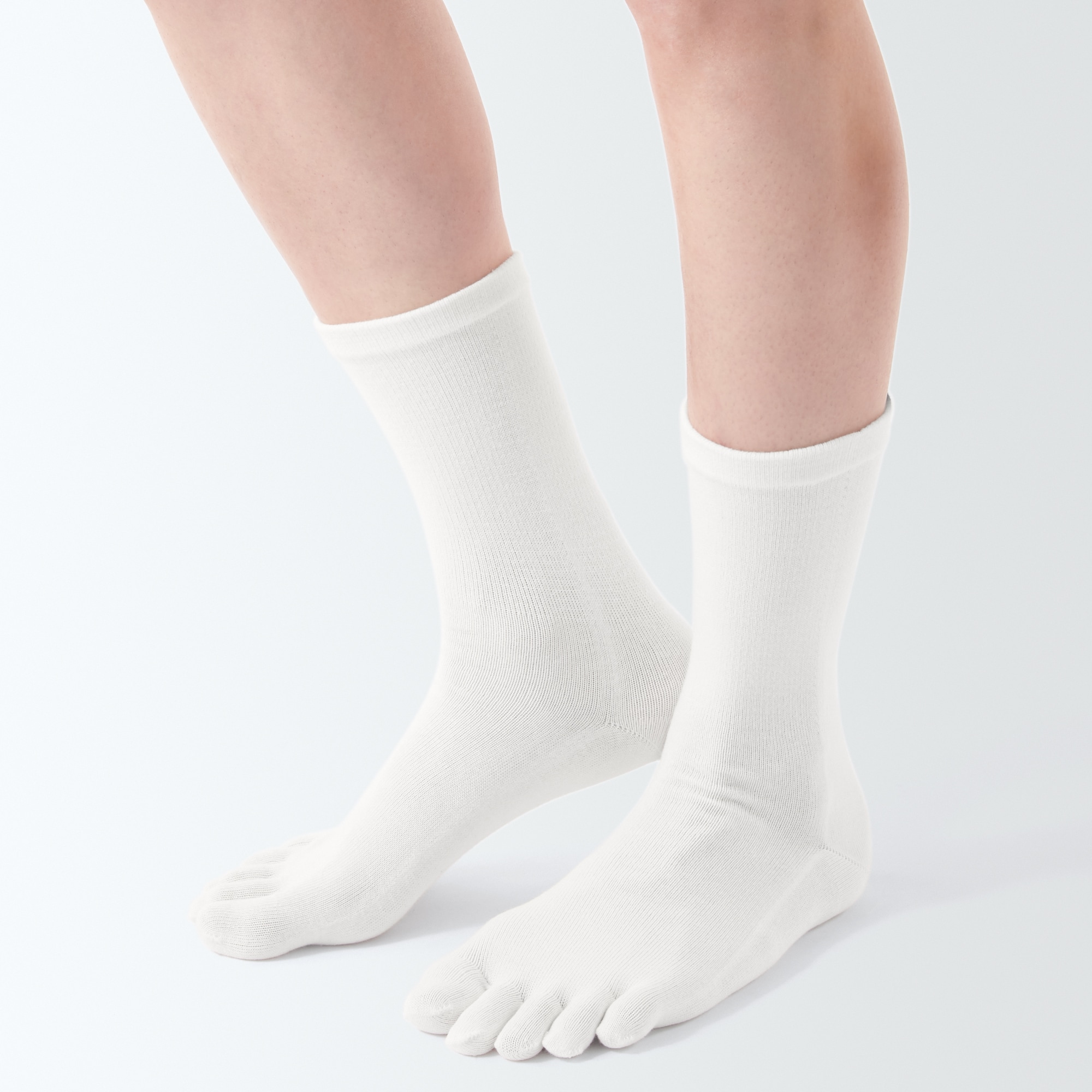 紳士　足なり直角　５本指靴下