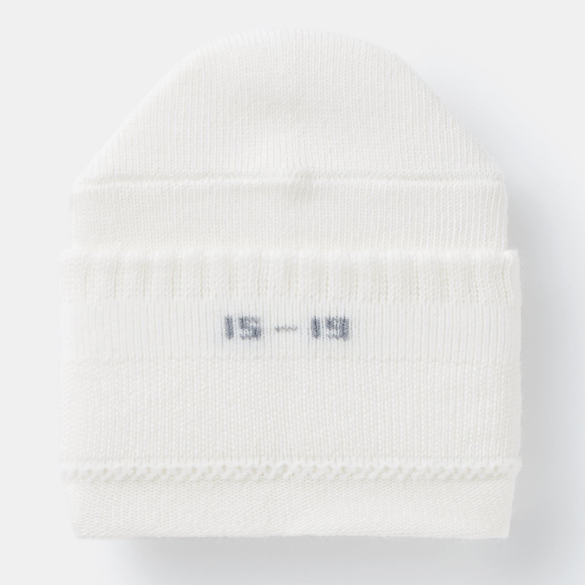 キッズ　足なり直角　ショート丈靴下