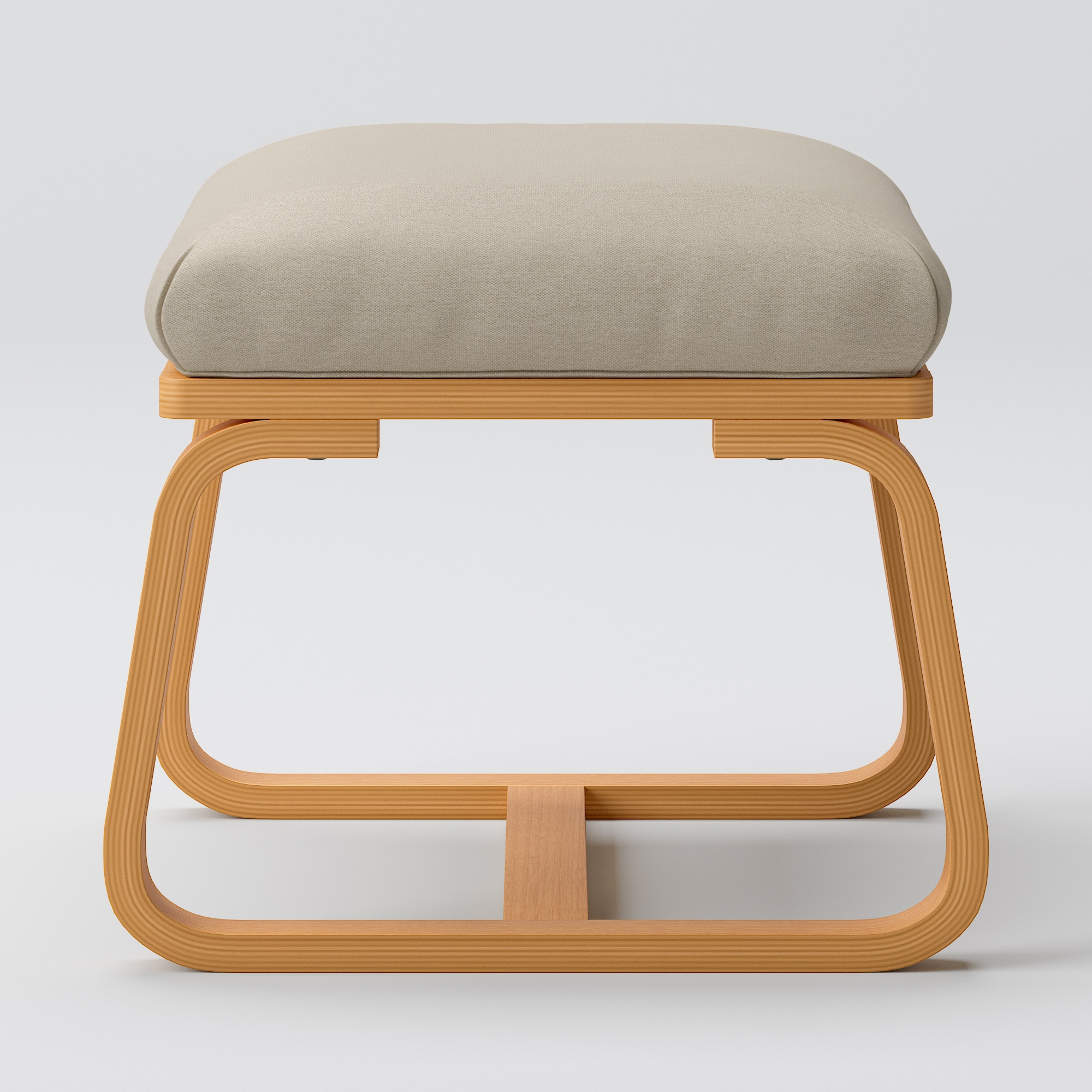 【カバー】洗いざらしの綿帆布リビングでもダイニングでもつかえるベンチ・２用カバー