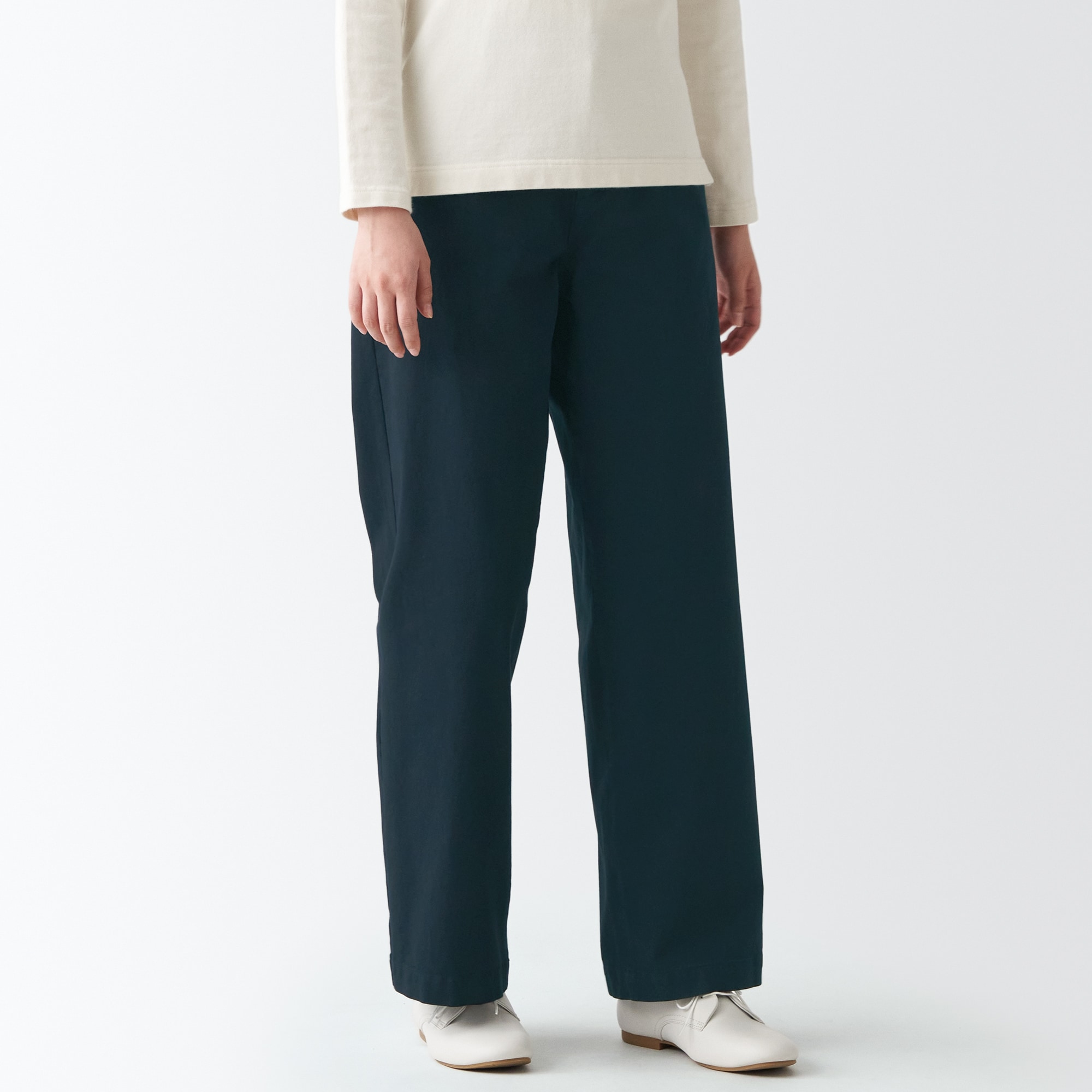 縦横ストレッチチノワイドパンツ（股下７３ｃｍ）旧サイズ対応・数量限定