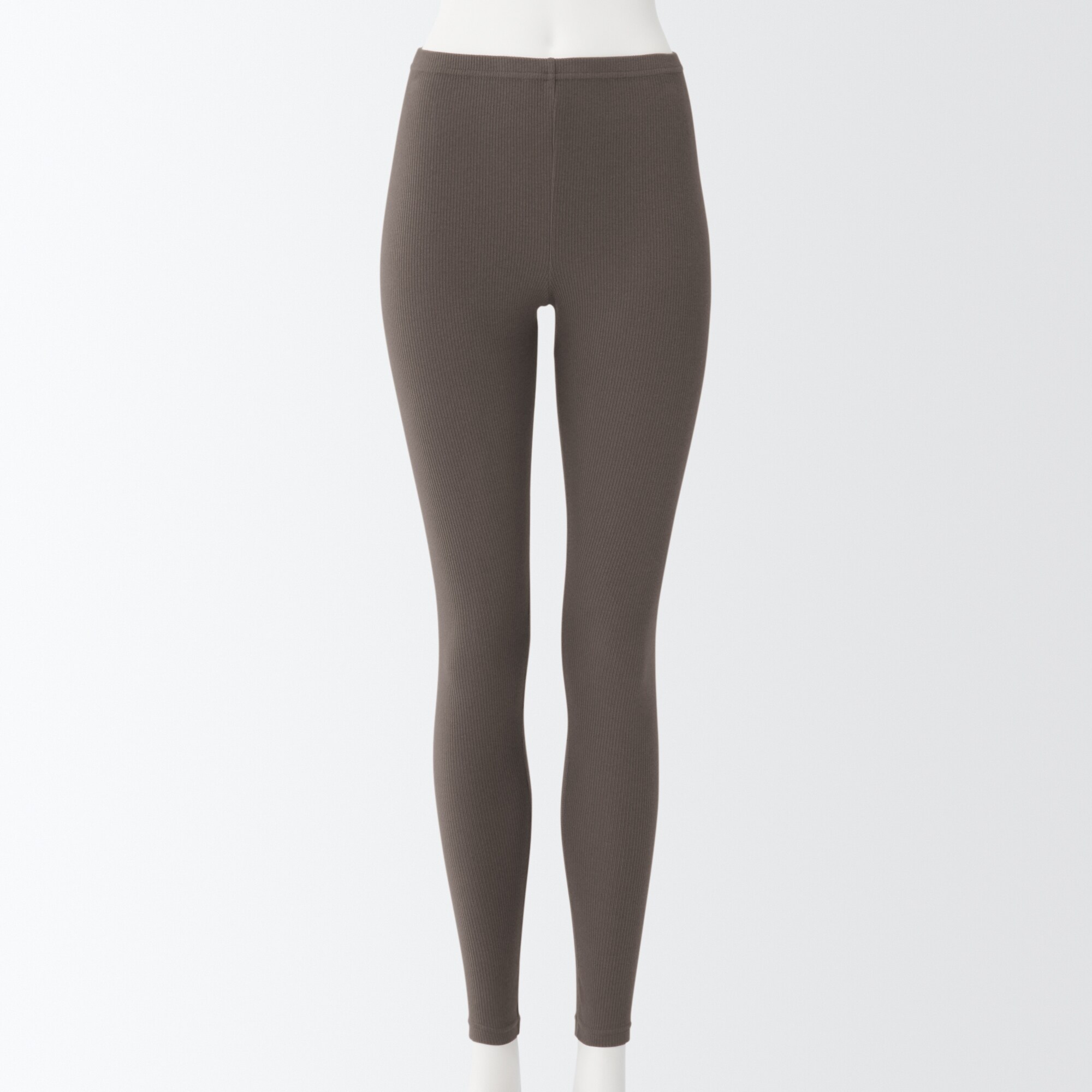 婦人　ストレッチリブ編み　レギンス（十分丈）