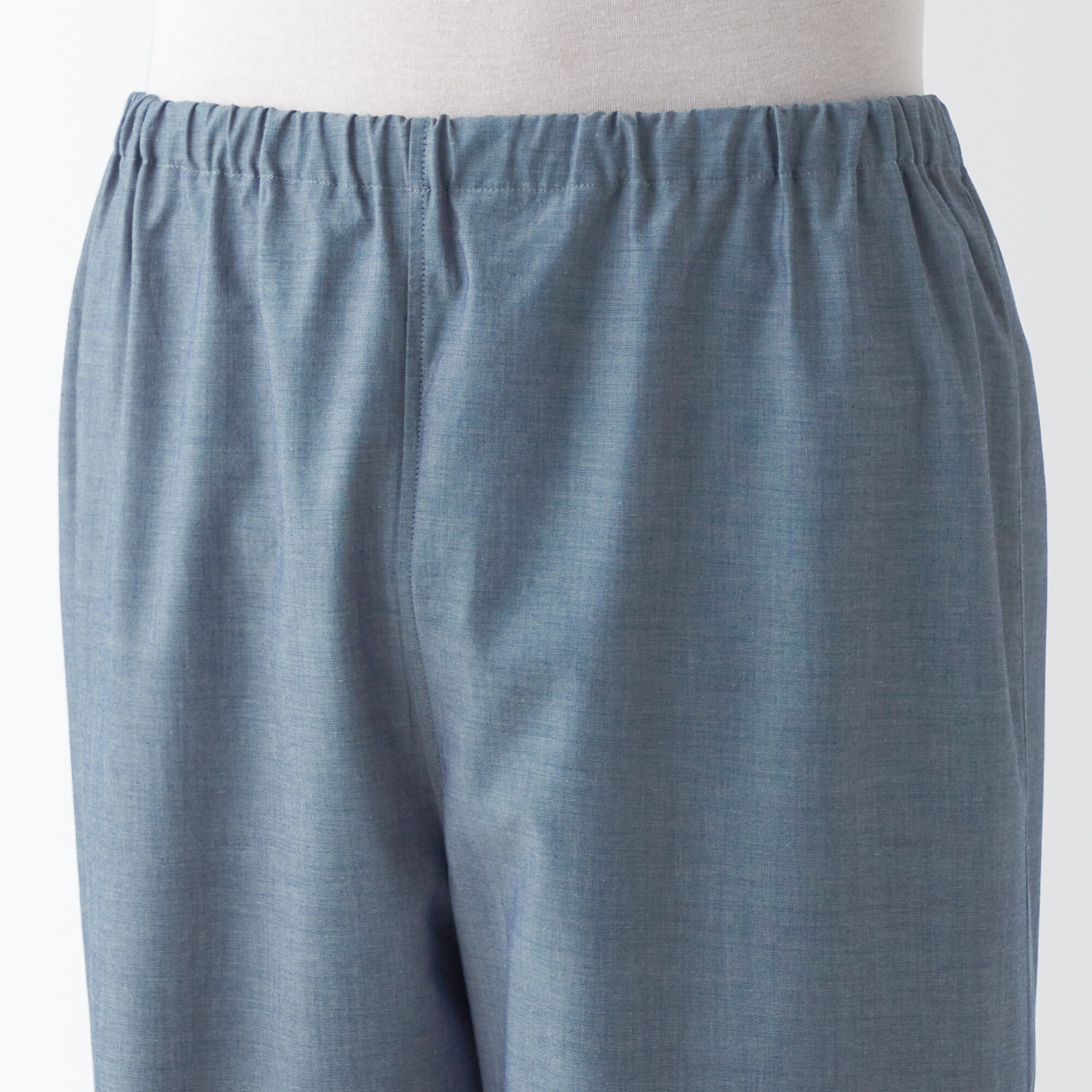 【年中着られる定番】綿ブロード　長袖パジャマ