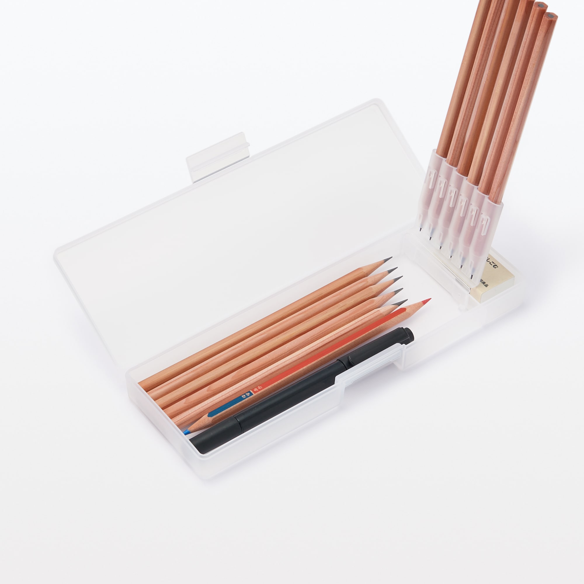 鉛筆　赤／青　１本