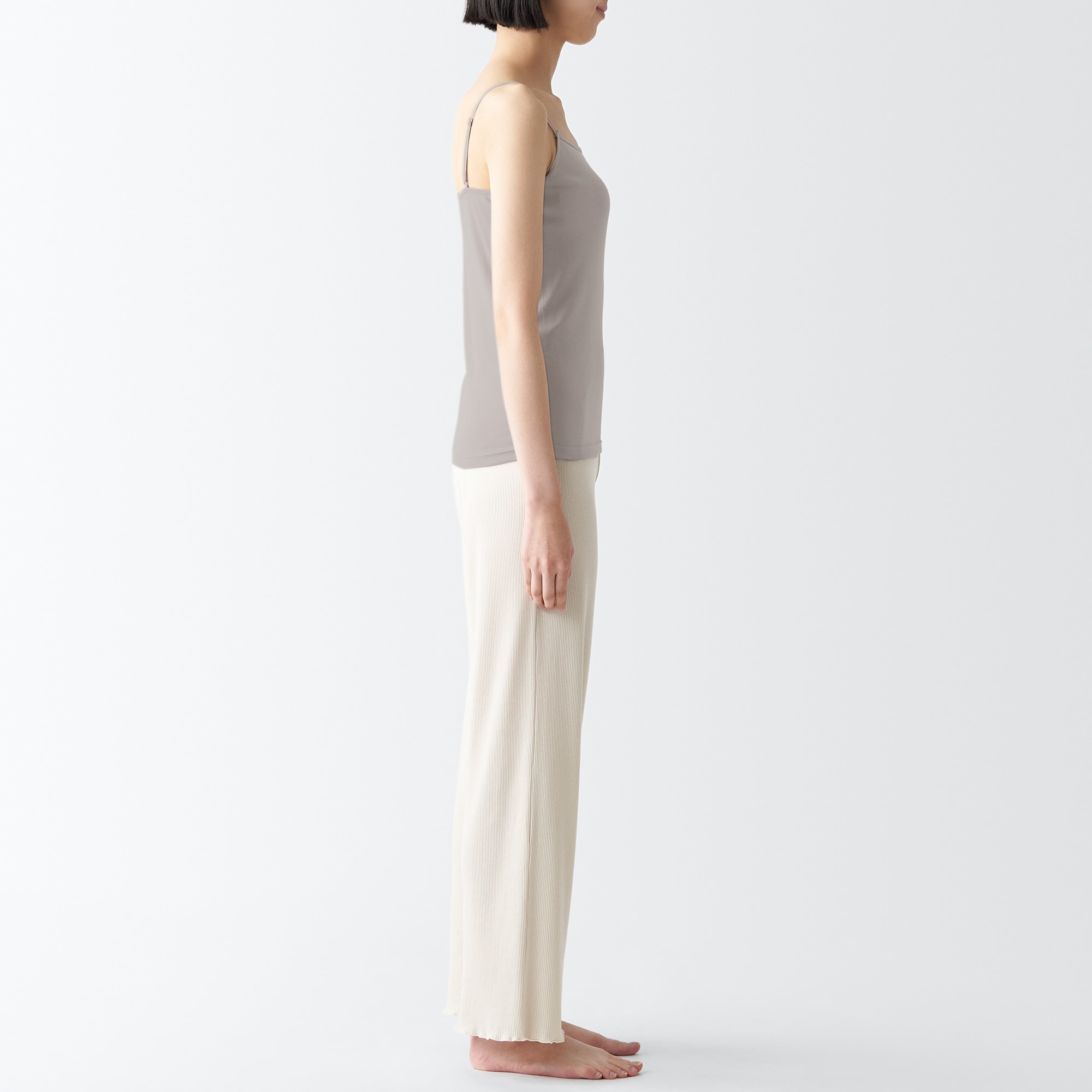 さらっと綿　キャミソール（汗取りパッドなし）