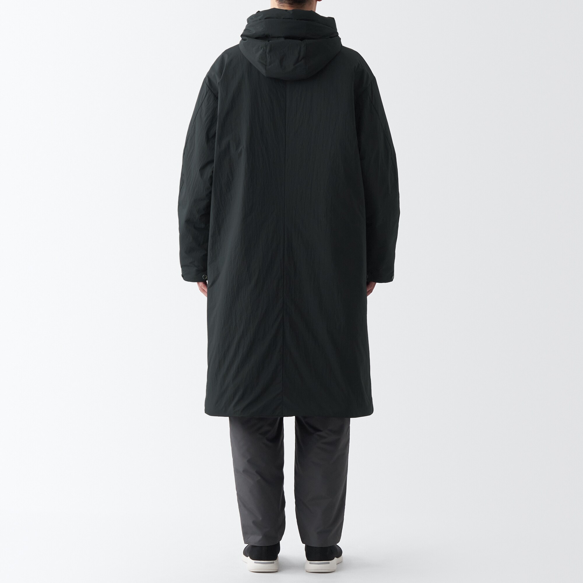 防風撥水中わたベンチコート