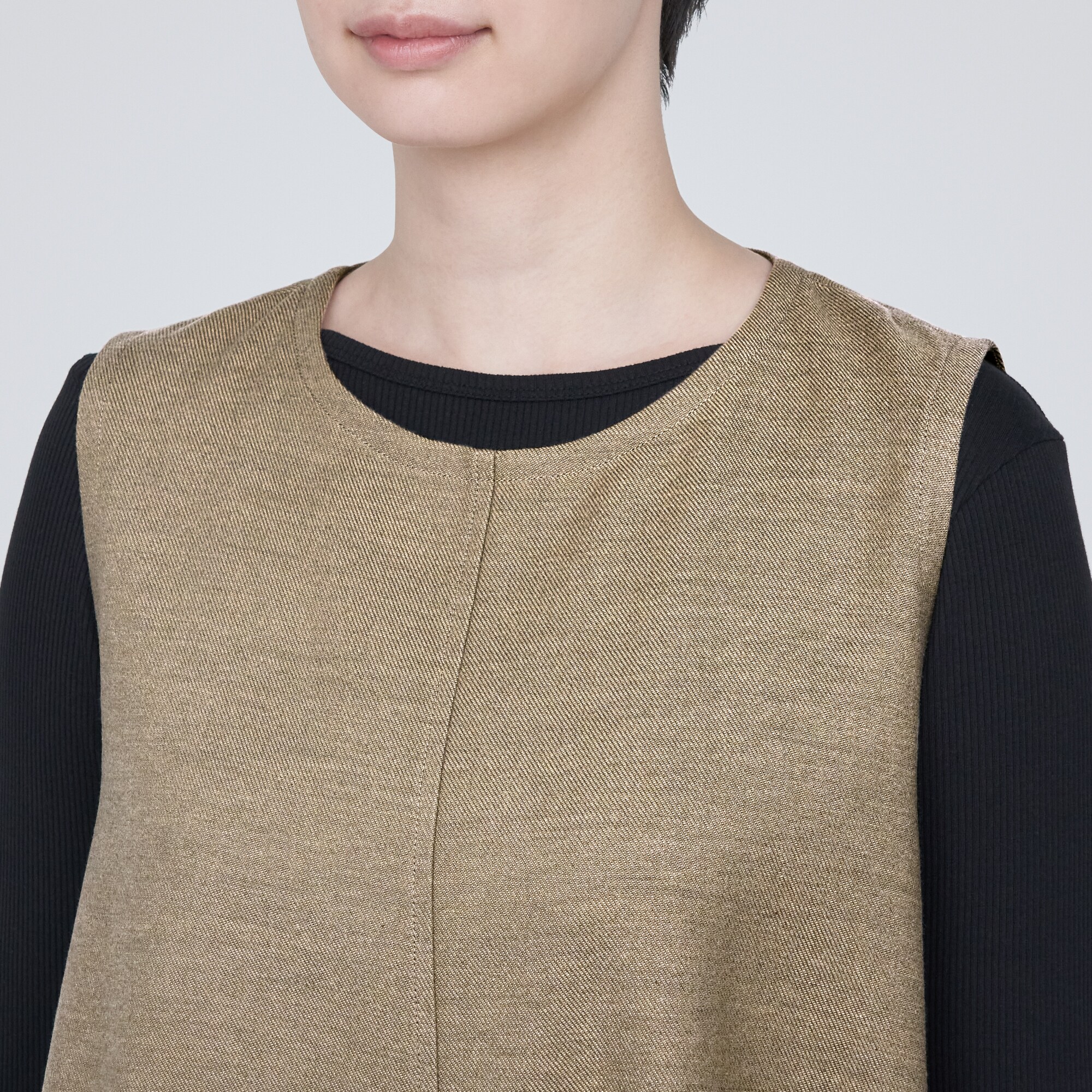 起毛ジャンパースカート