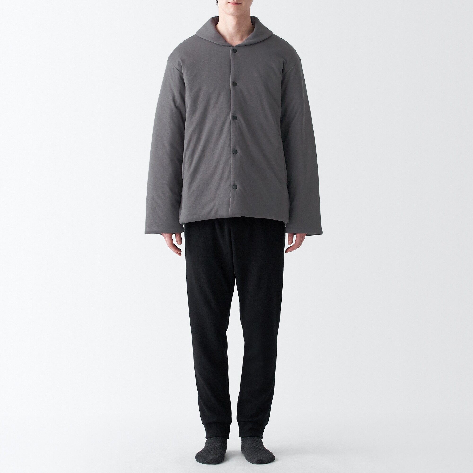 洗える　中わた　カーディガン