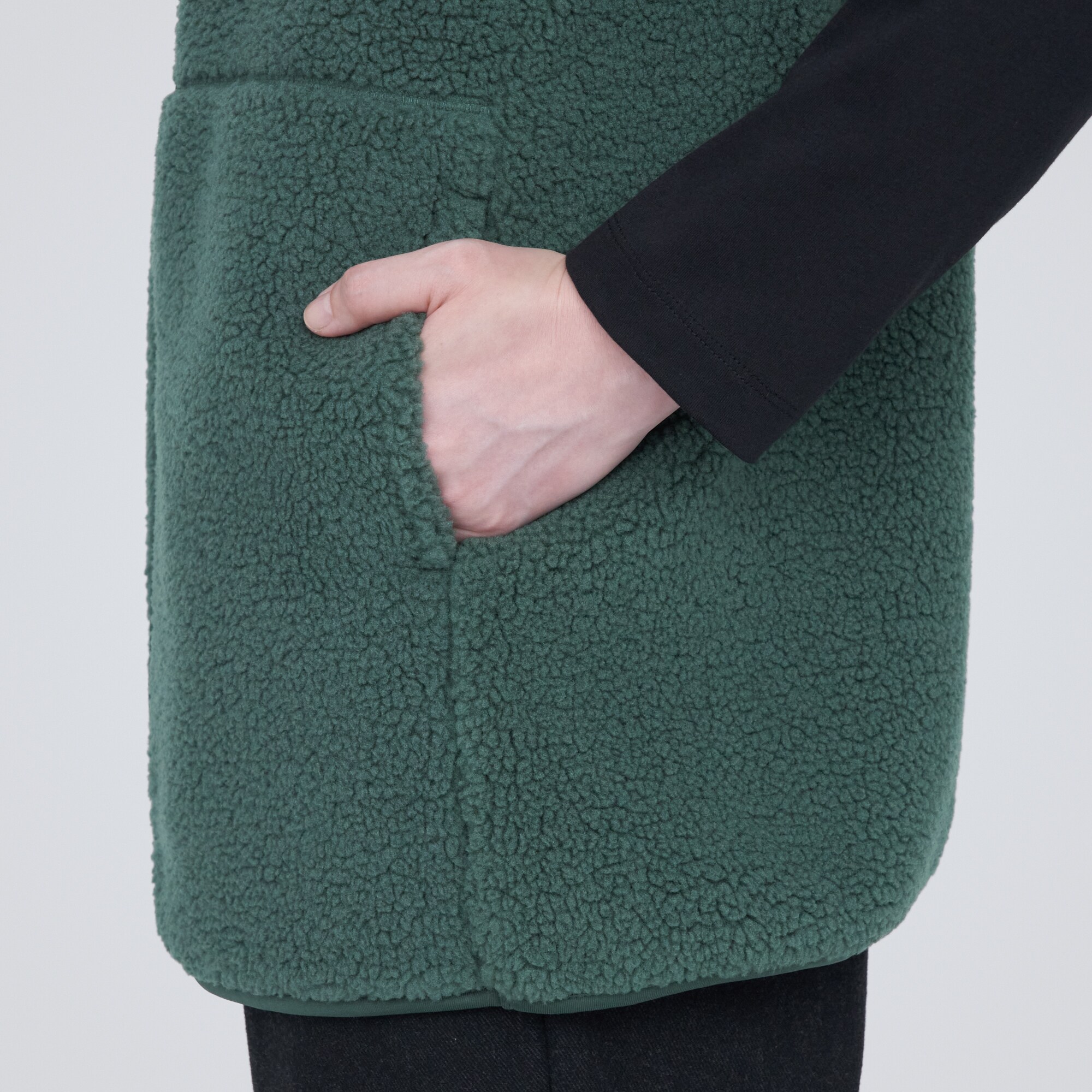 ボアフリースベスト