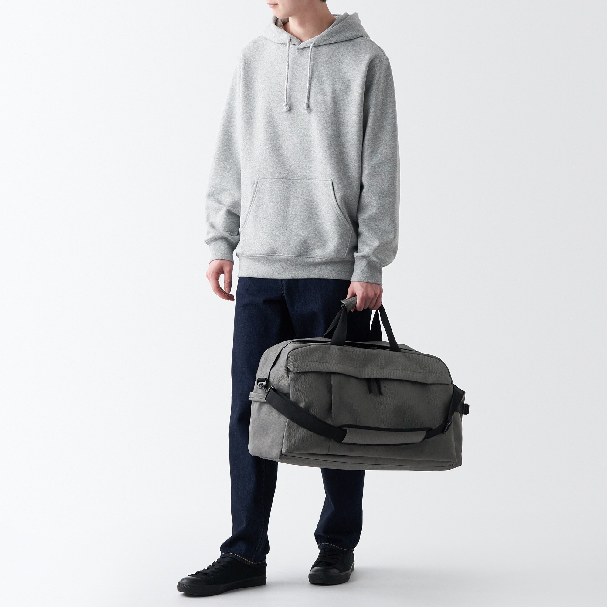 撥水ボストンバッグ