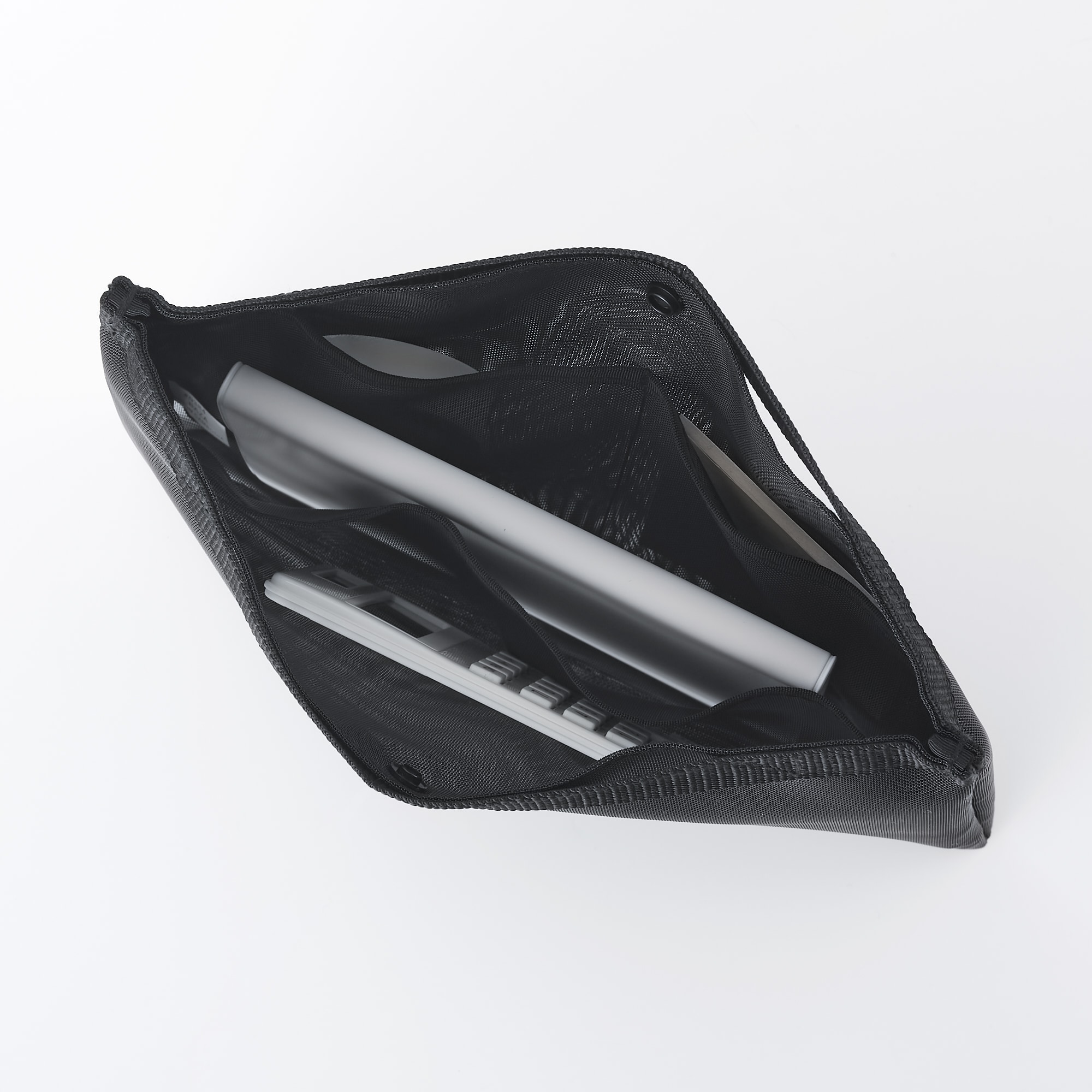 【Ａ５サイズ用】ナイロンメッシュバッグインバッグ