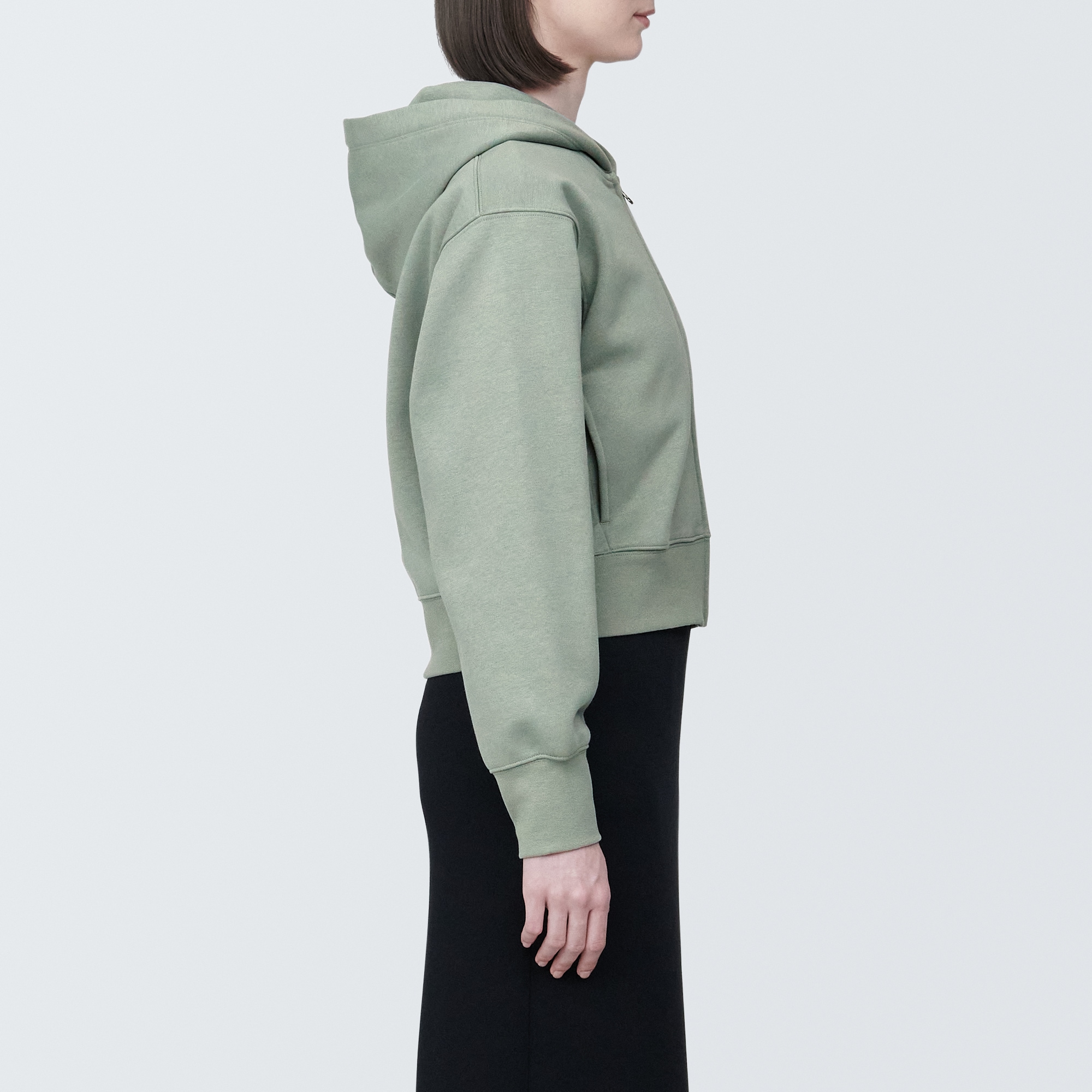 婦人　スウェットフルジップパーカ