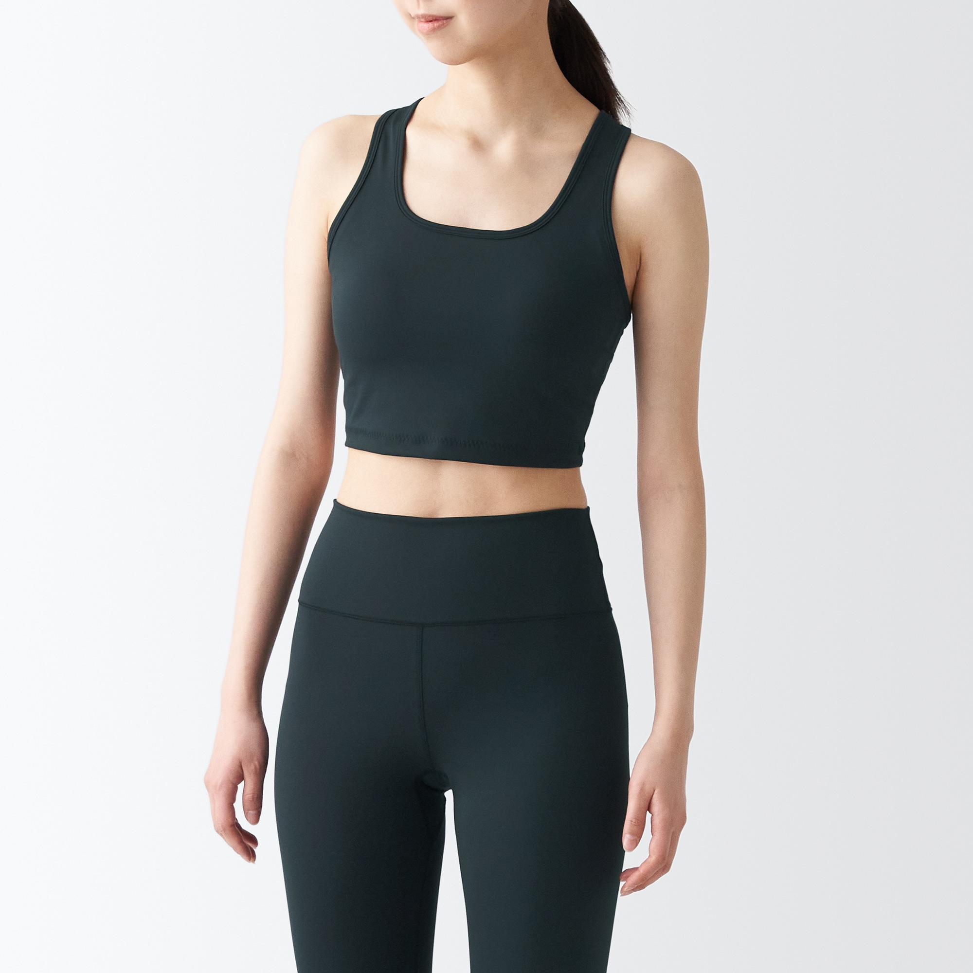 ＵＶカット乾きやすいハーフトップブラジャー