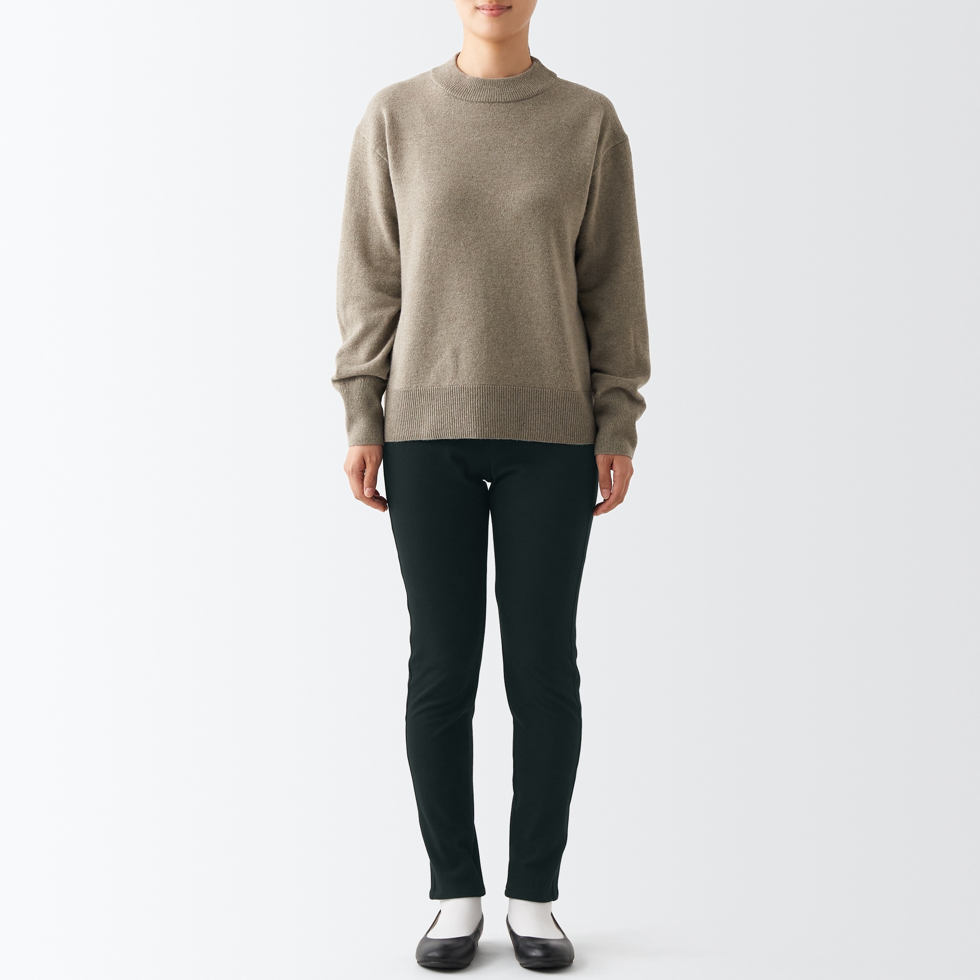 ストレッチ裏起毛レギンスパンツ