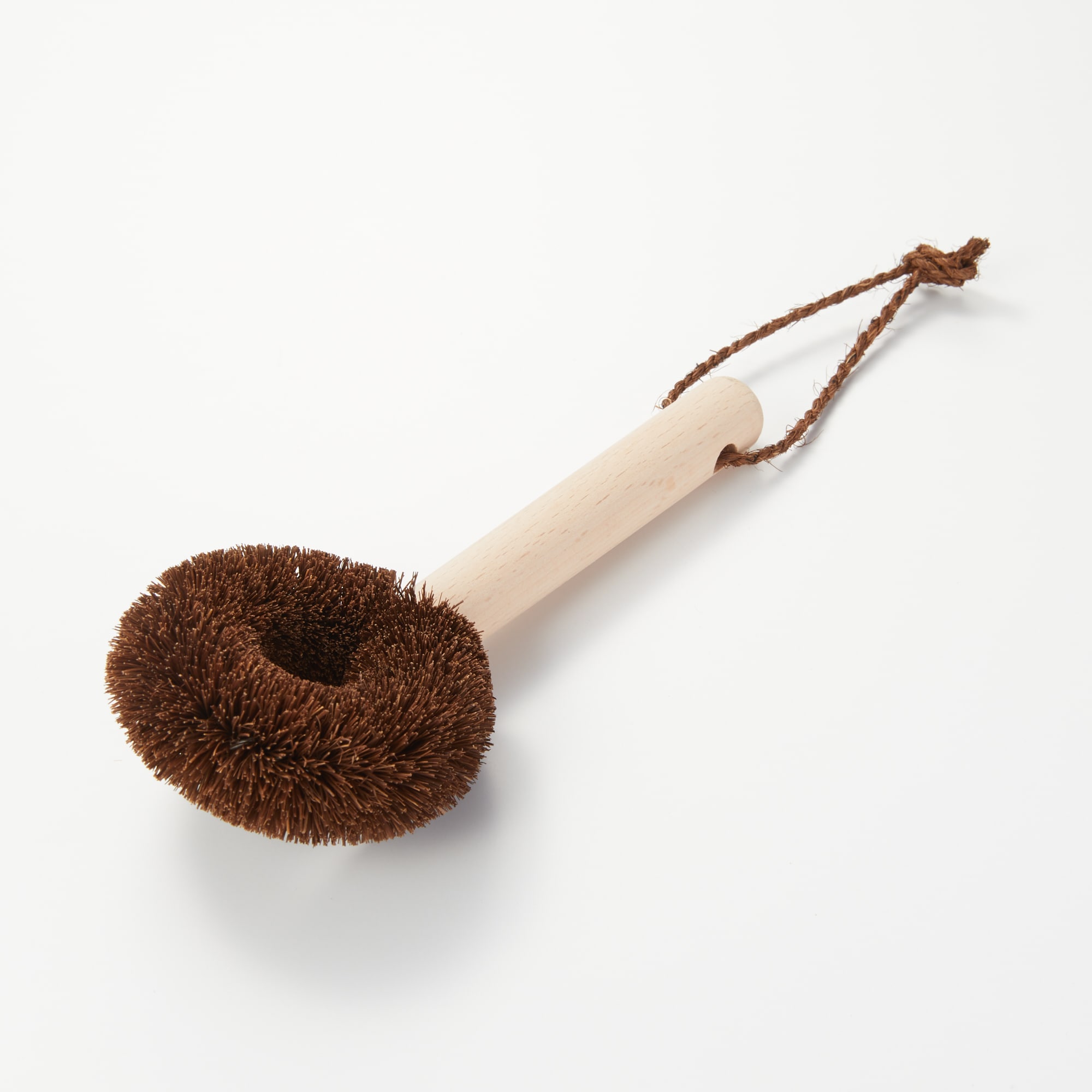 しゅろのやさしいたわし　フライパン用　ブナ柄