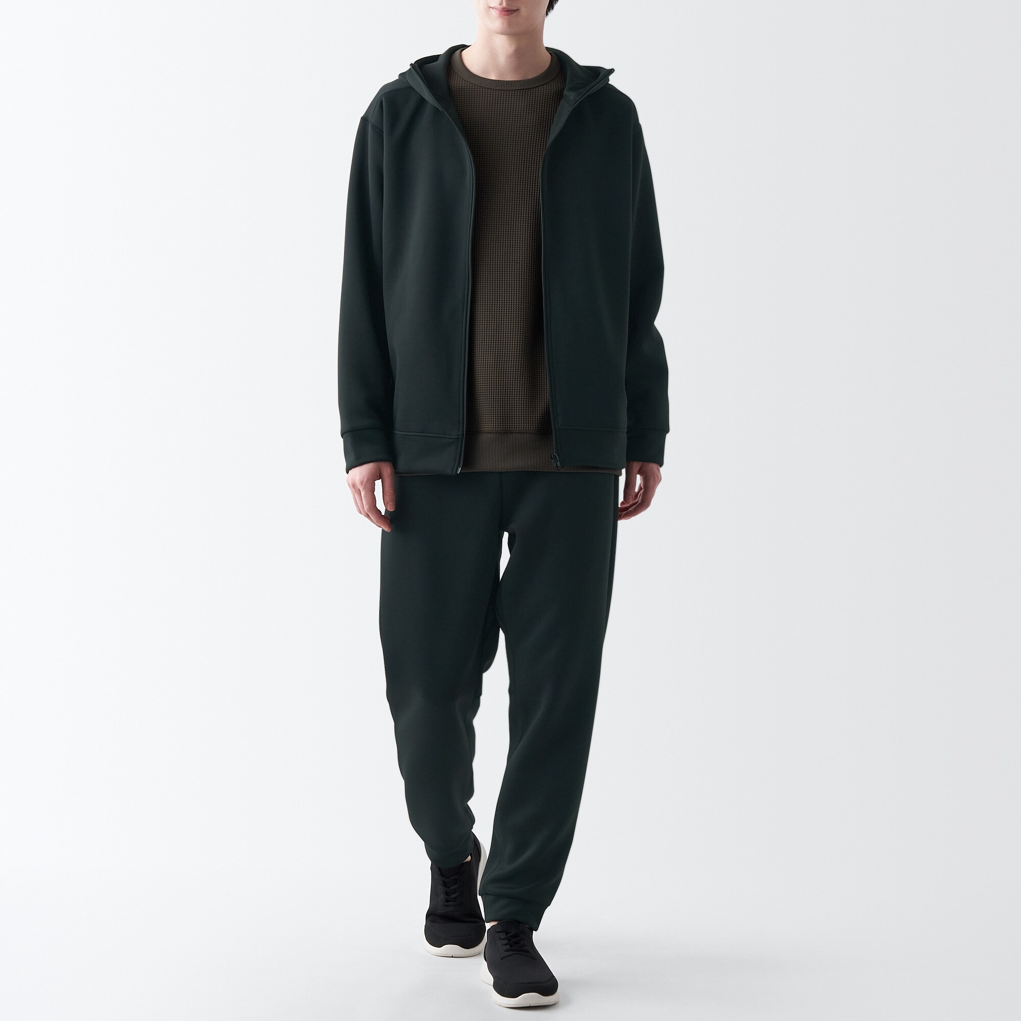 ＵＶカット乾きやすいスウェットフルジップパーカ