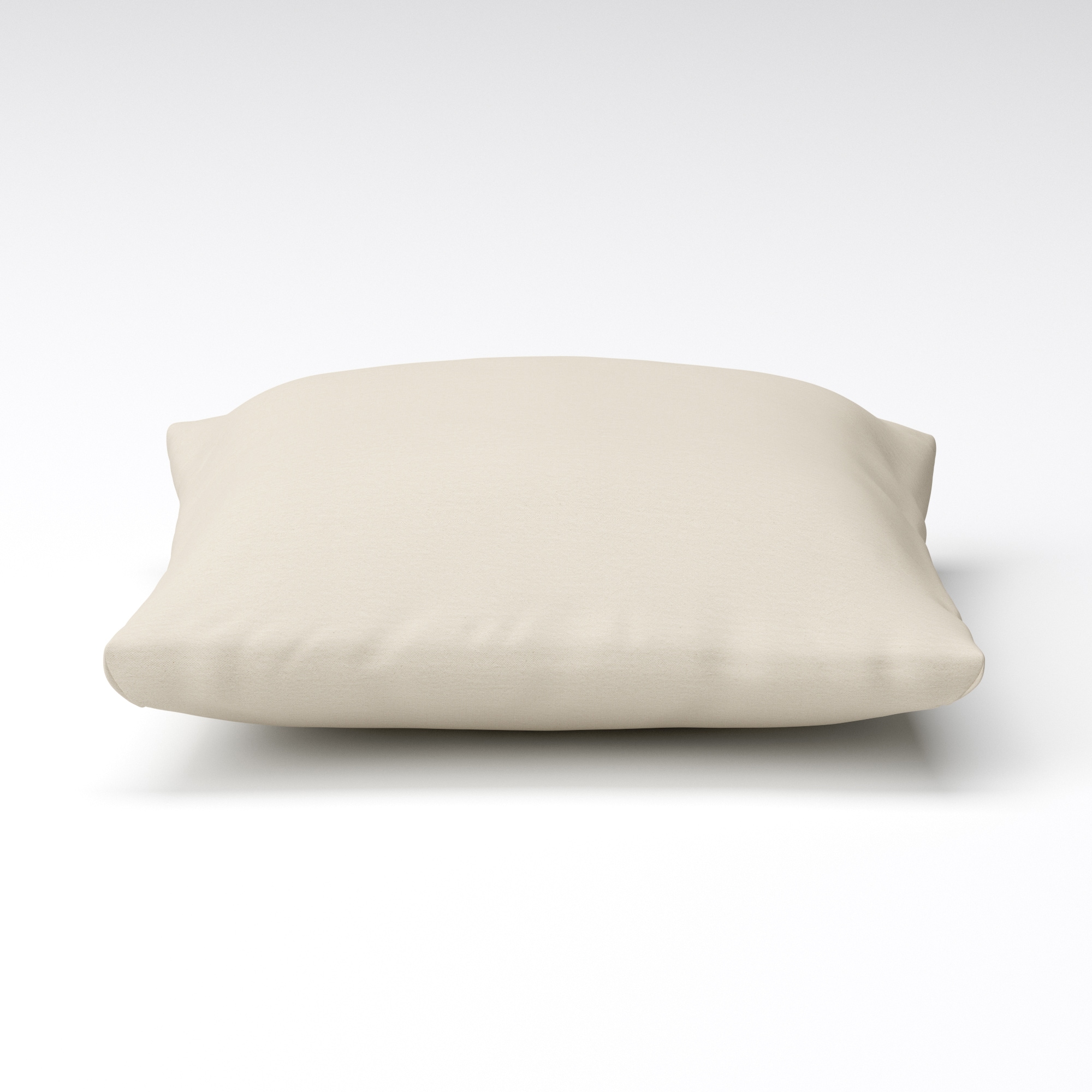 【カバー】洗いざらしの綿帆布ユニットソファ・羽根クッション用カバー／生成