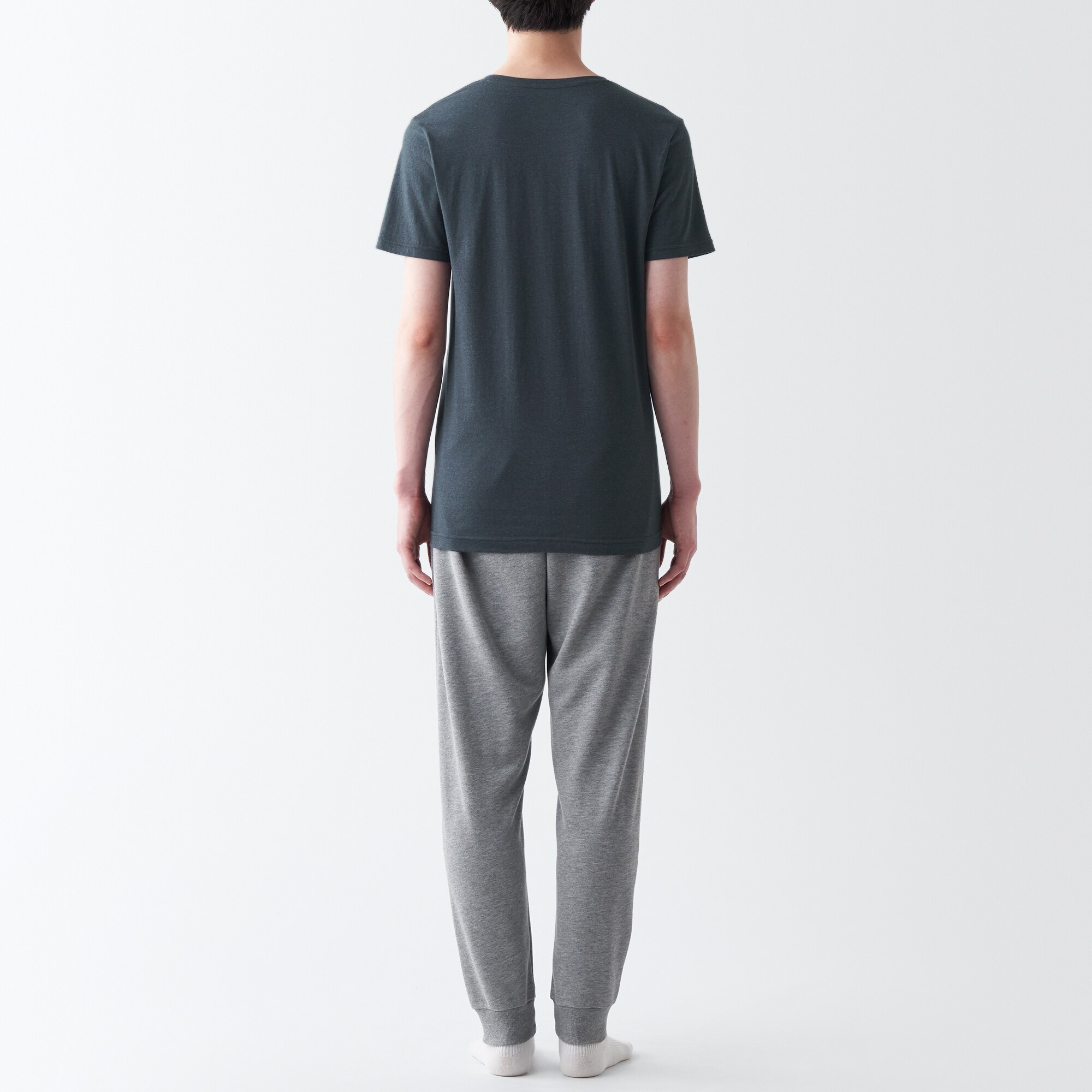 あったか綿　Ｖネック半袖Ｔシャツ