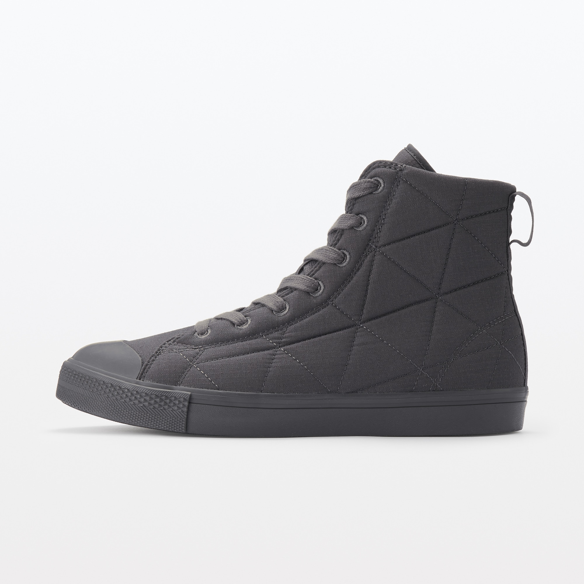 紳士　疲れにくい　撥水中わたハイカットスニーカー