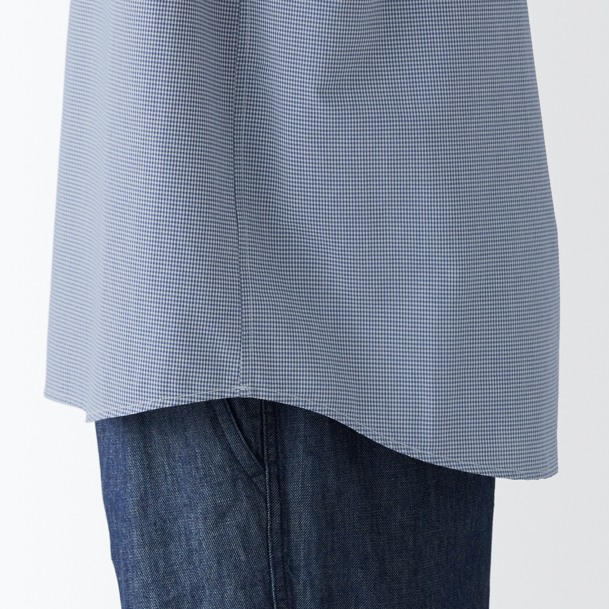 和紙混スタンドカラーシャツ（紳士）